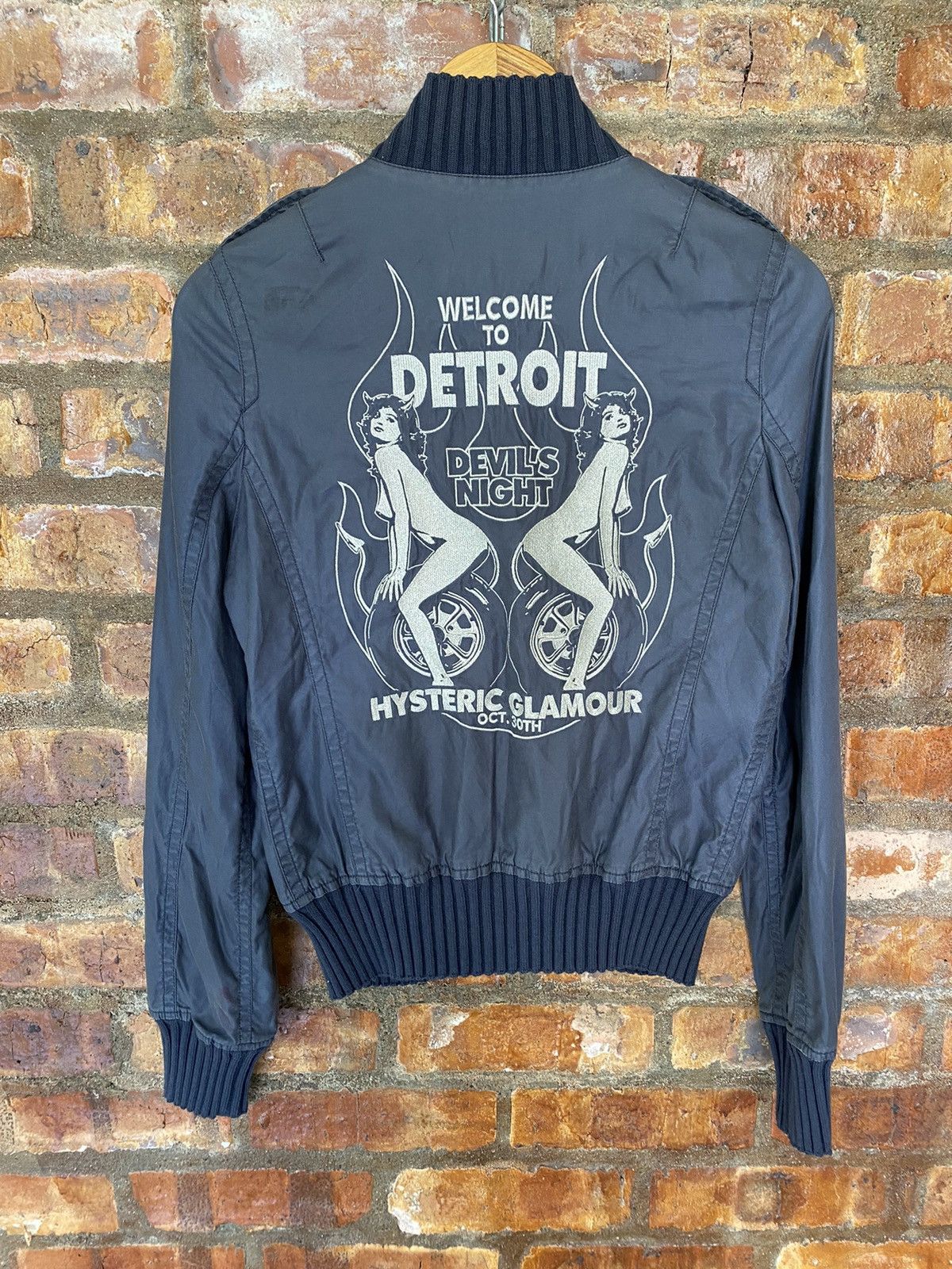 Hysteric Glamour HYSTERIC embroidery Devil night Bomber Jacket Size S / US 4 / IT 40 - 3 Thumbnail