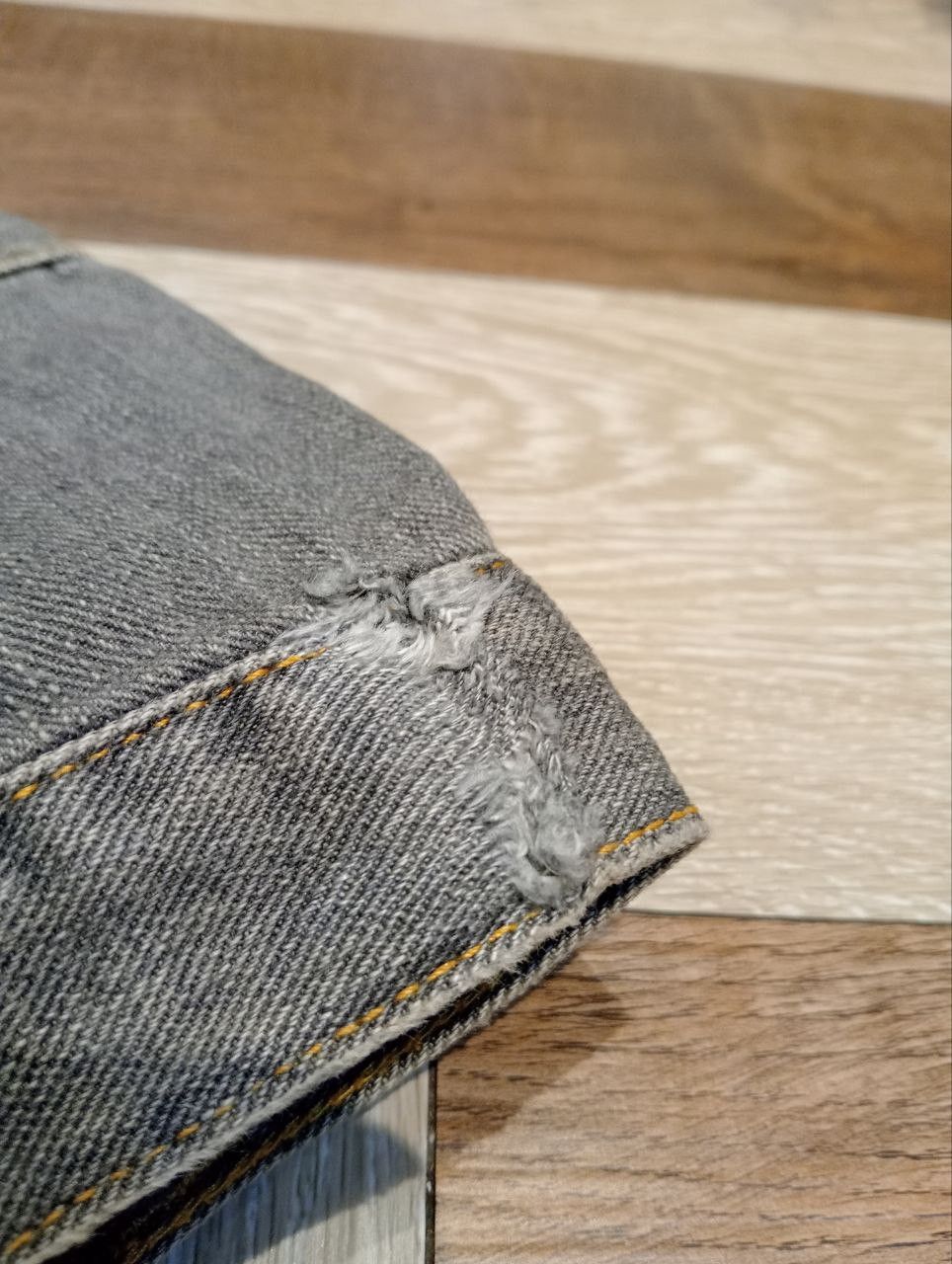 Issey Miyake SUNAOKUWAHARA by ISSEY MIYAKE MULTIPOCKET DENIM PANTS Size US 31 - 8 Thumbnail