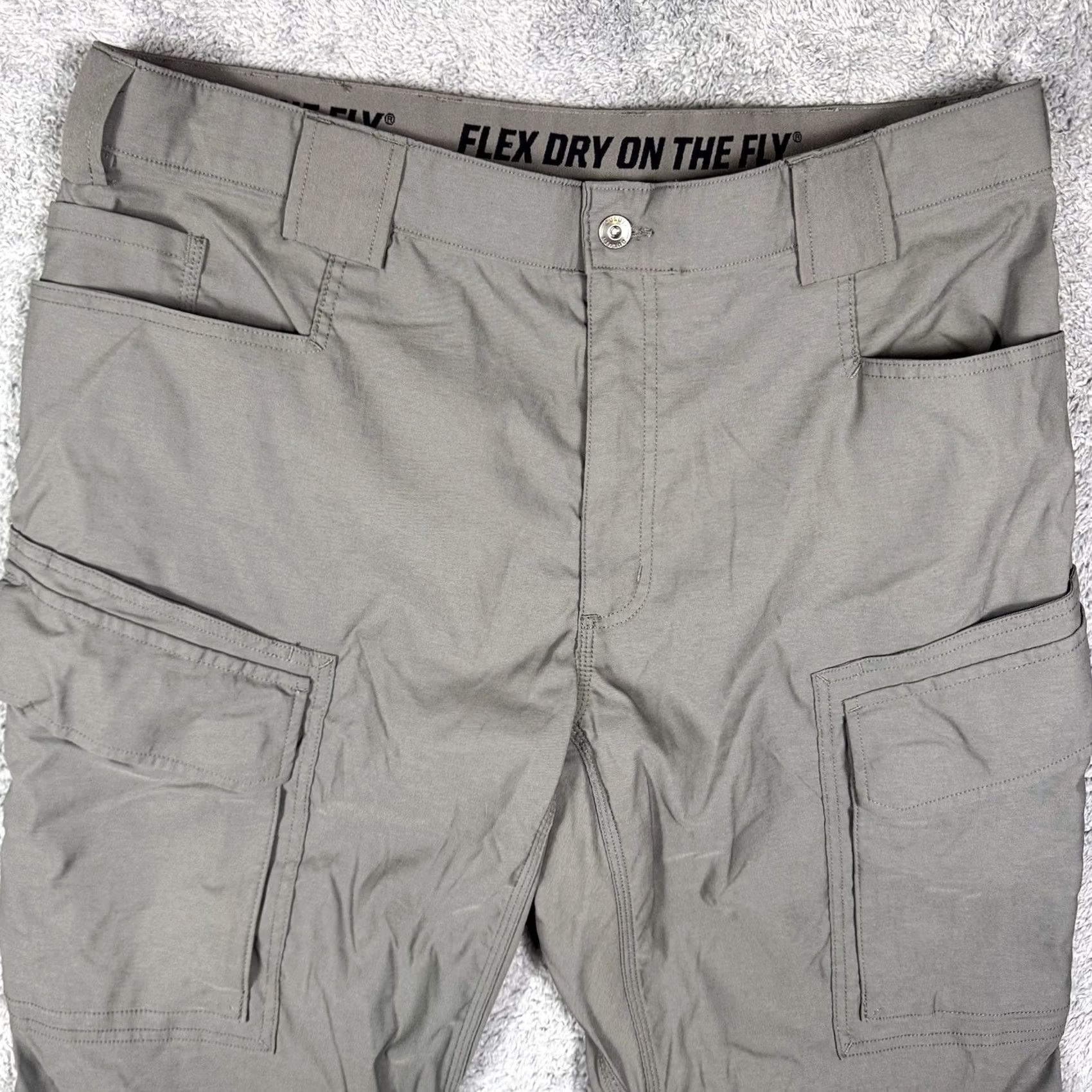 Vintage Duluth Flex Dry On The Fly Cargo Pants Men 40x30 Utility Workwear Hiking 36315 Size US 40 / EU 56 - 3 Thumbnail