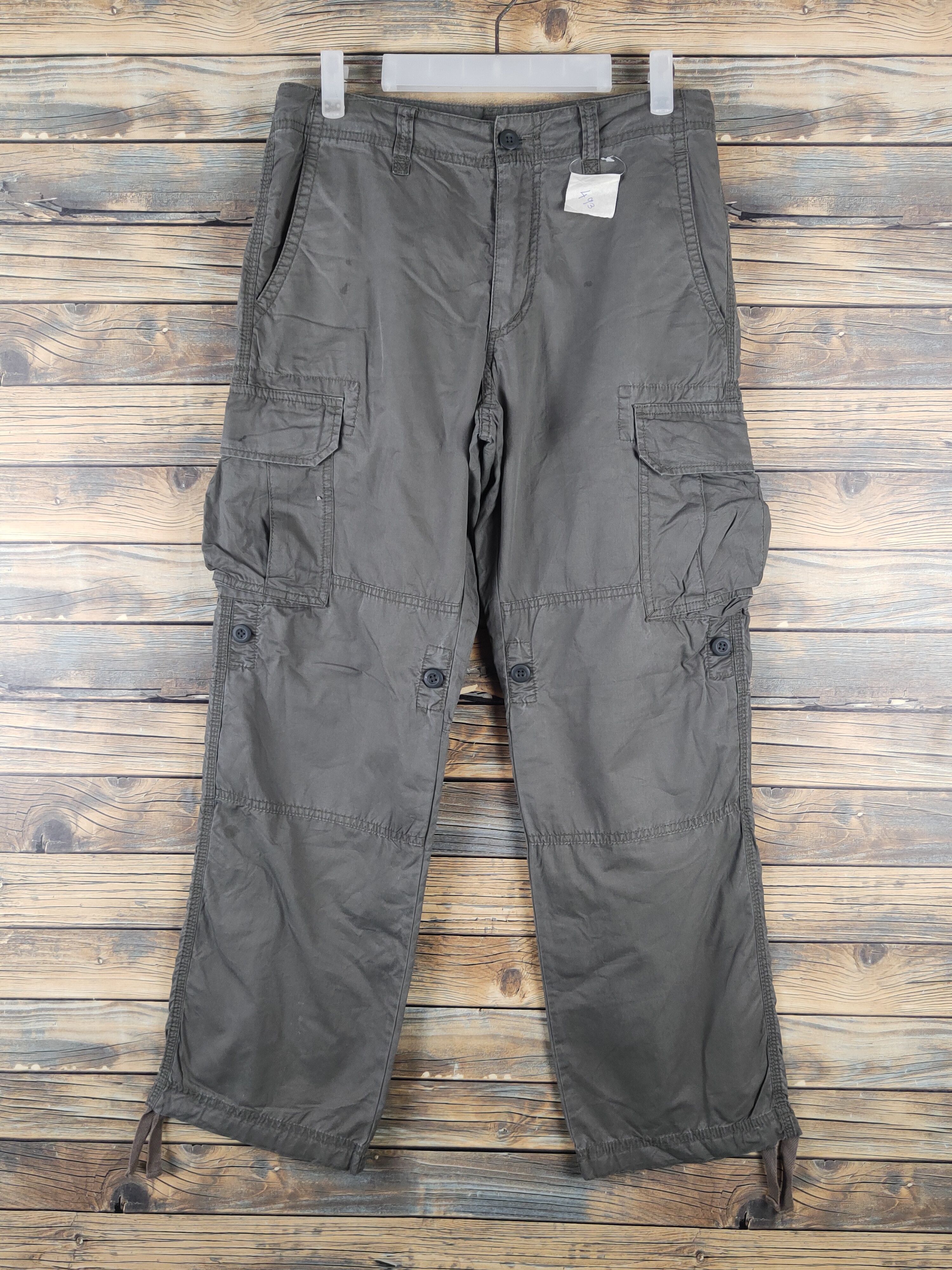Japanese Brand DL Green Multipocket utility Tactical Cargo Pants #493 Size US 30 / EU 46 - 1 Thumbnail