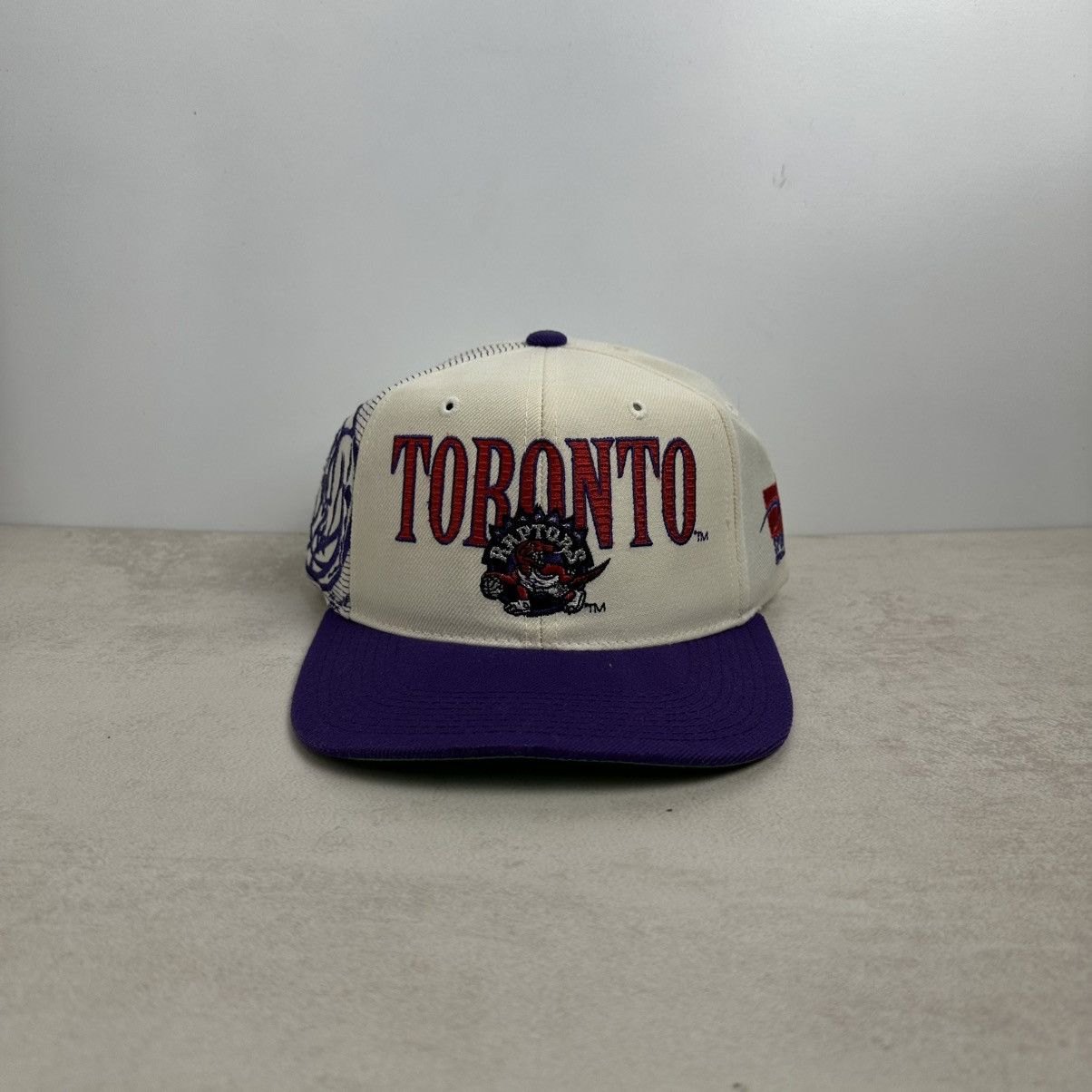 Vintage Vintage Toronto Raptors Laser Sports Specialties NBA 90s Hat Size ONE SIZE - 1 Thumbnail