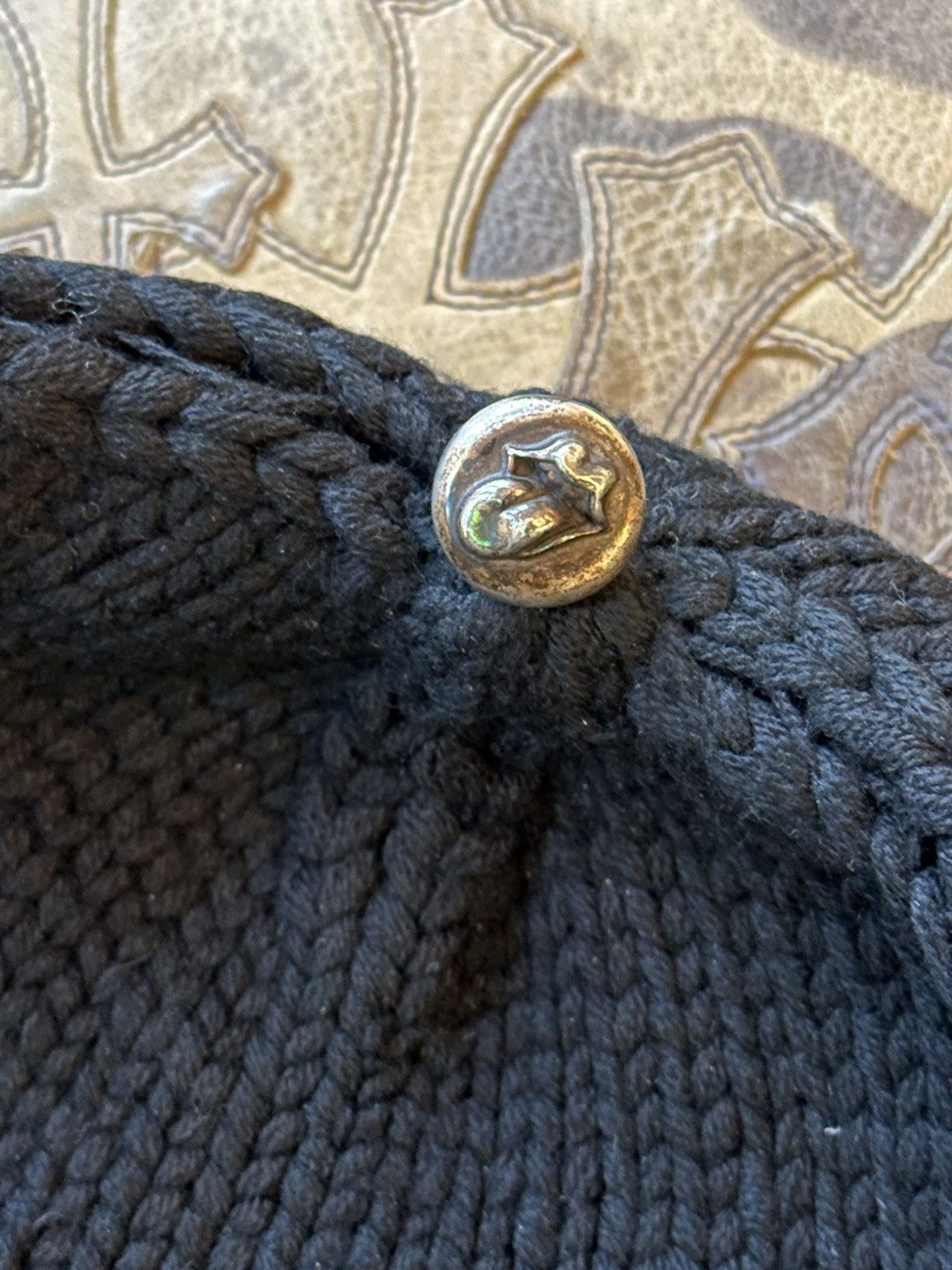 Chrome Hearts CHROME HEARTS ROLLING STONES VINTAGE BEANIE Size ONE SIZE - 3 Thumbnail