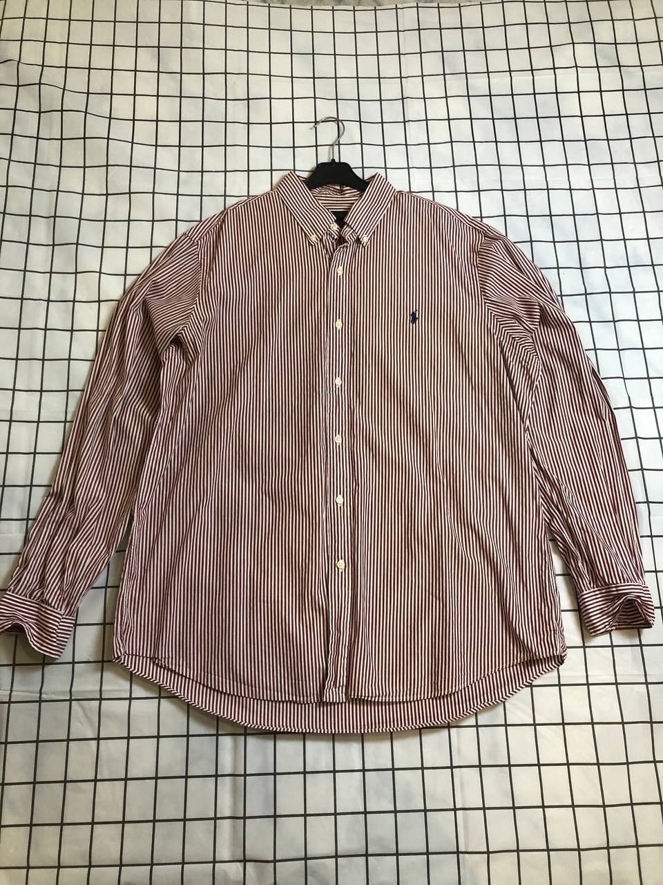 Polo Ralph Lauren Ralph Lauren Shirt Mens Purple Striped Custom Fit Small Pony Size US XL / EU 56 / 4 - 1 Thumbnail