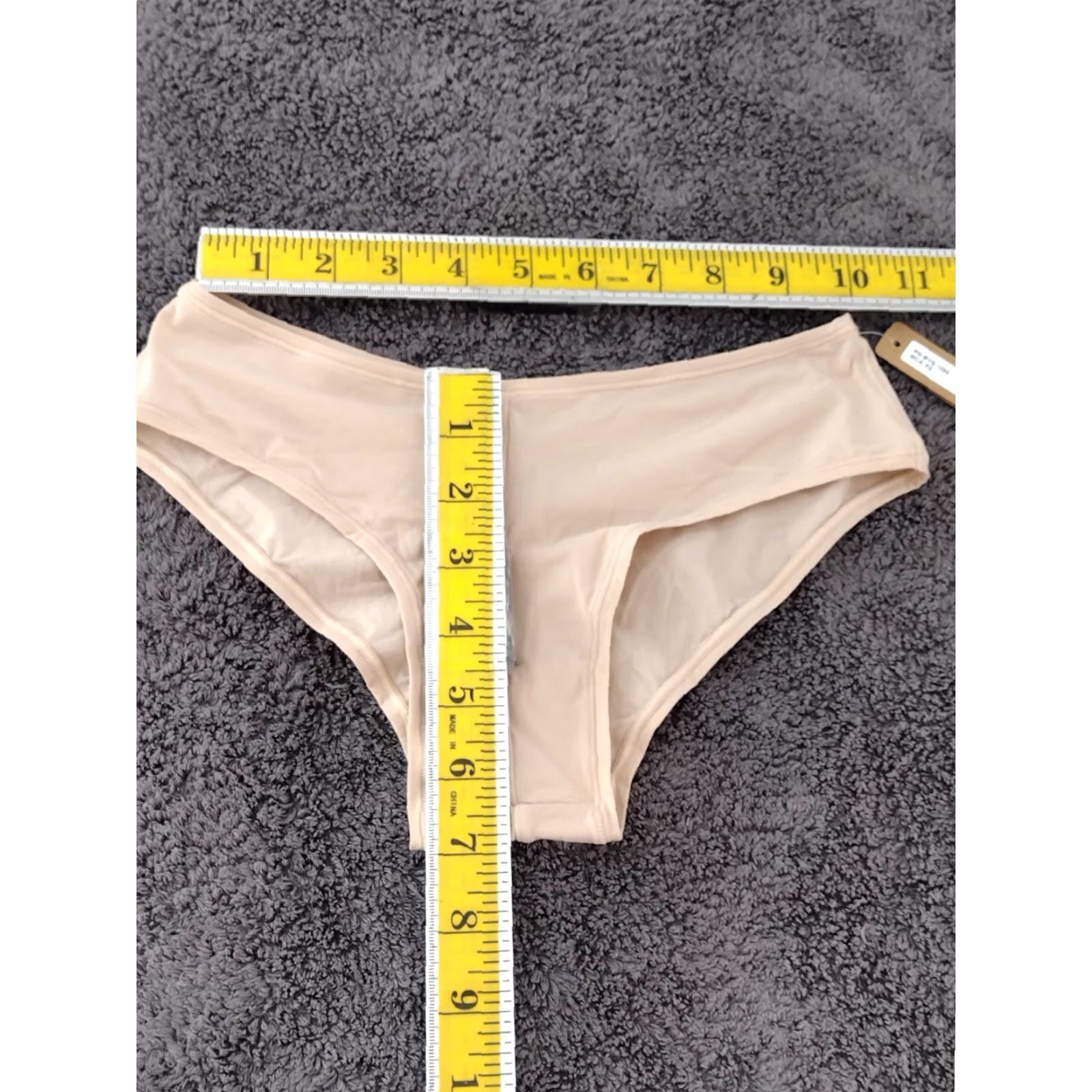 SKIMS SKIMS Hipster Panties XS Mica Oxide Fits Everybody Womens Panties Vshape Mid Rise Solid Color Size ONE SIZE - 4 Thumbnail