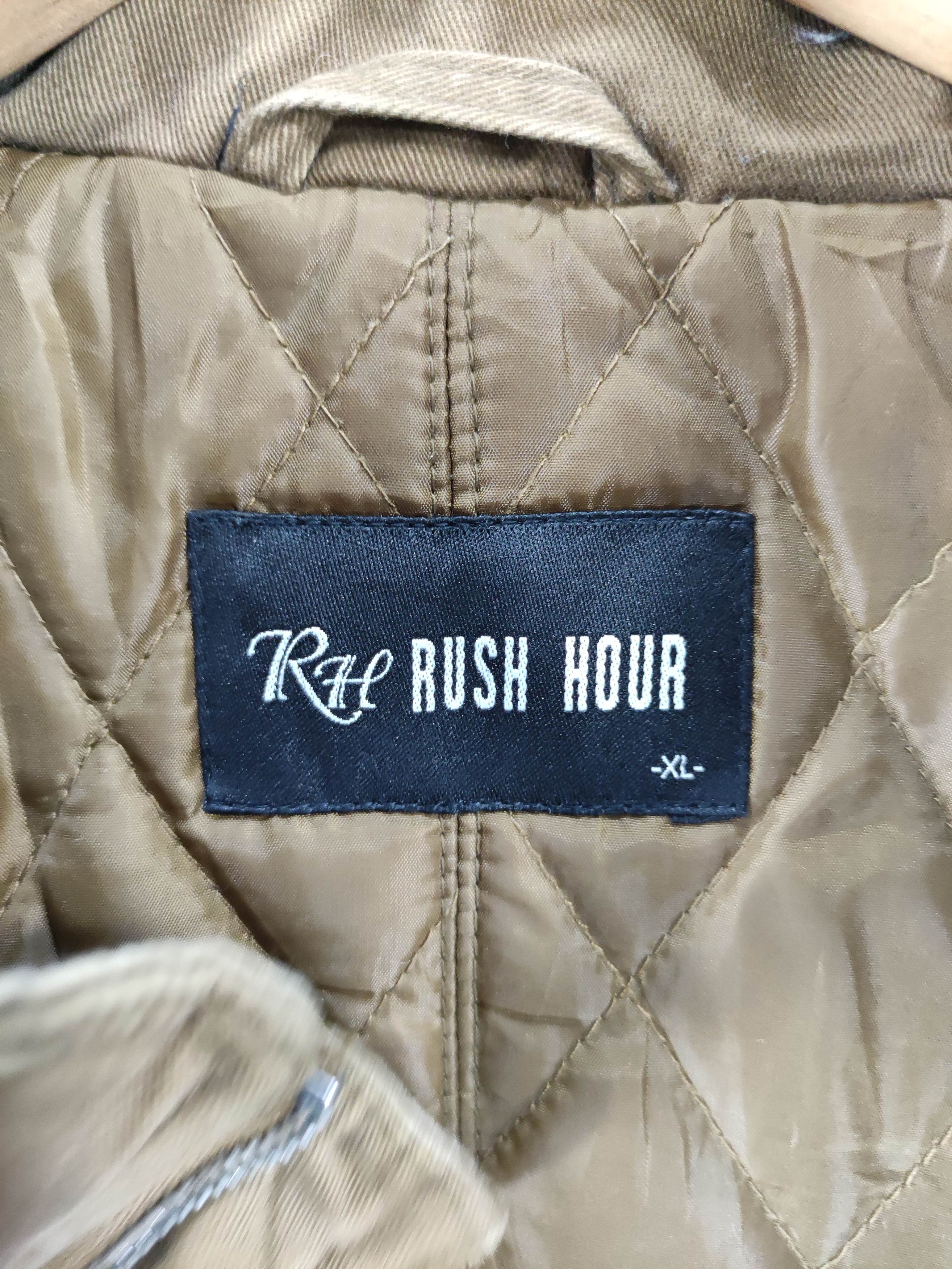 Japanese Brand Vintage Rush Hour Jacket Lined Quilted Size US L / EU 52-54 / 3 - 4 Thumbnail
