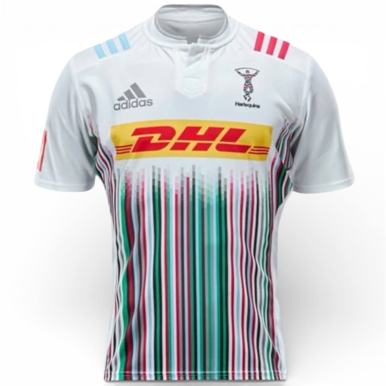 Adidas 2015/16 HARLEQUINS AWAY RUGBY UNION SHIRT JERSEY SIZE L MENS Size US L / EU 52-54 / 3 - 1 Thumbnail
