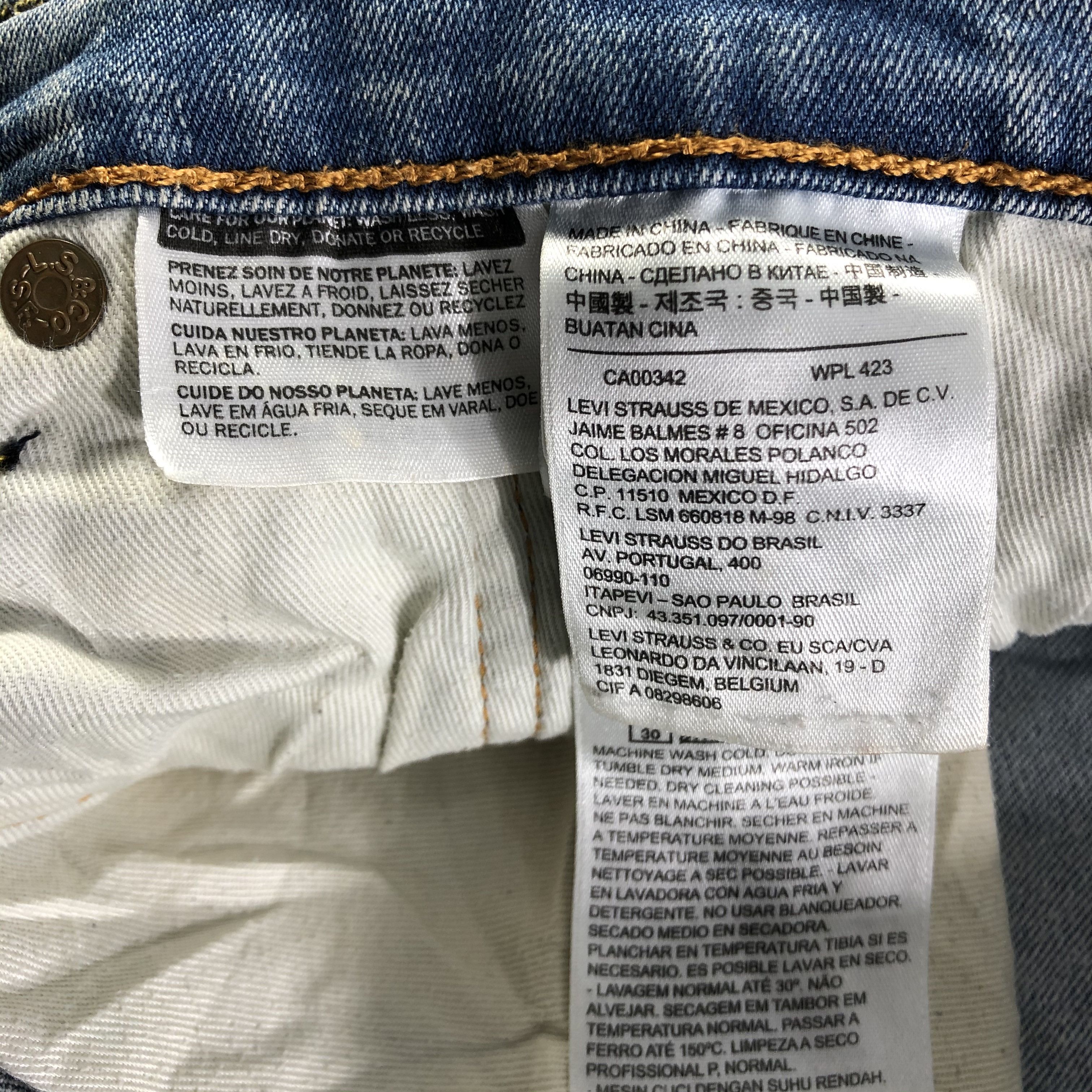 Levi's Vintage Levis 502 Jeans-J3916 Size US 35 - 12 Thumbnail