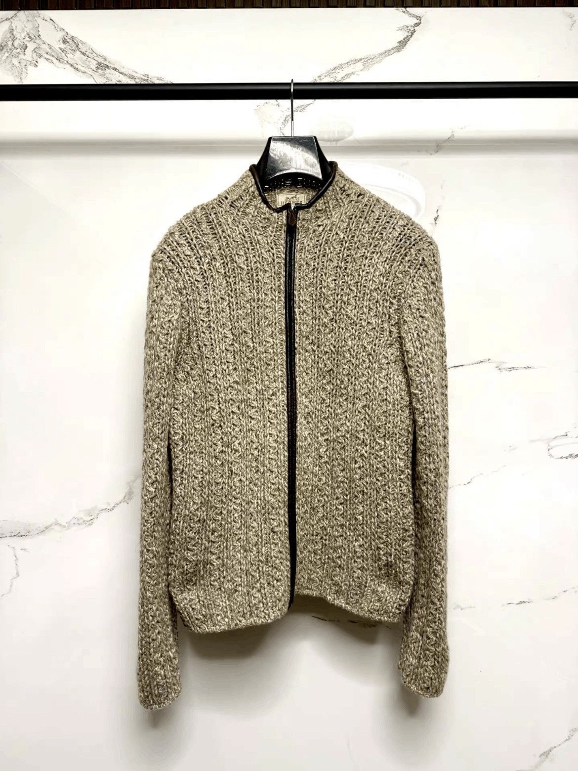 Hermes Hermes Cashmere Zip-up Knitwear Cardigan-2507 Size US S / EU 44-46 / 1 - 7 Thumbnail