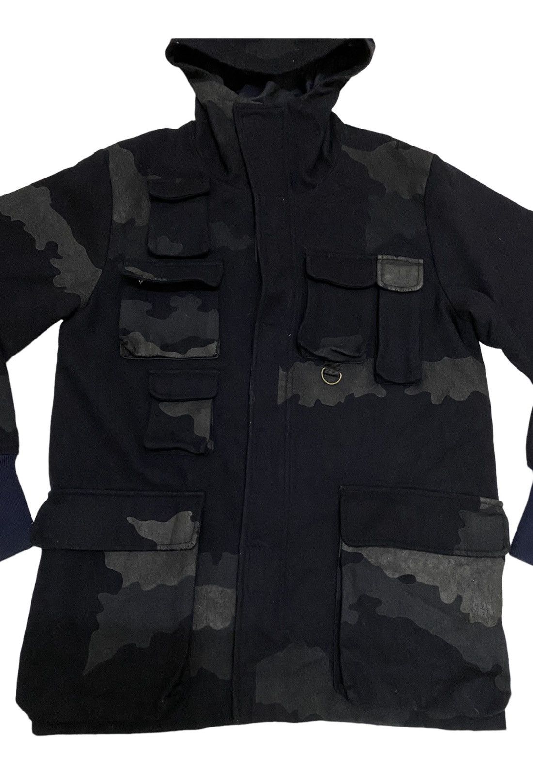 General Research × Japanese Brand Scheme Warriors Multipocket Wool Camouflage Jacket (C2) Size US M / EU 48-50 / 2 - 2 Thumbnail