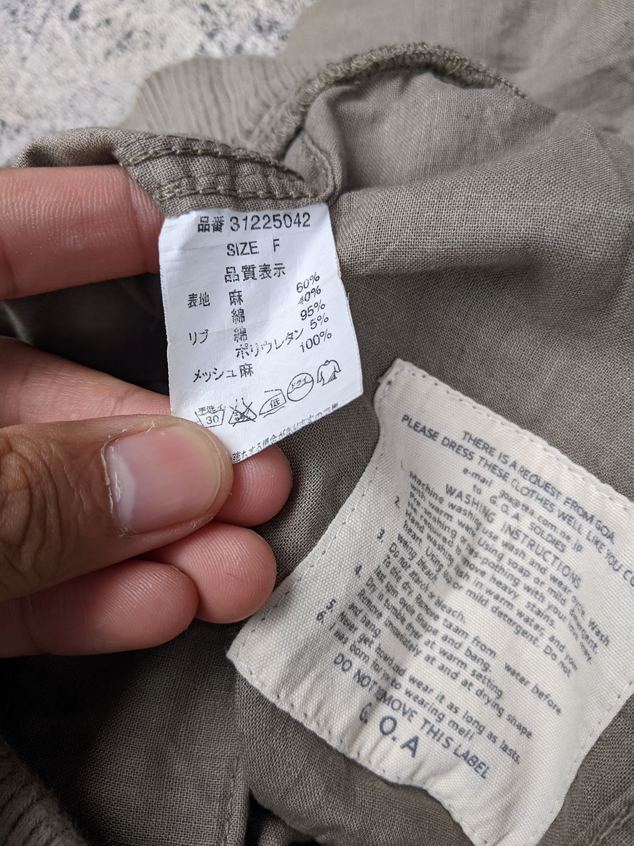 GOA G.O.A Military Drawstring pants Size US 28 / EU 44 - 11 Thumbnail