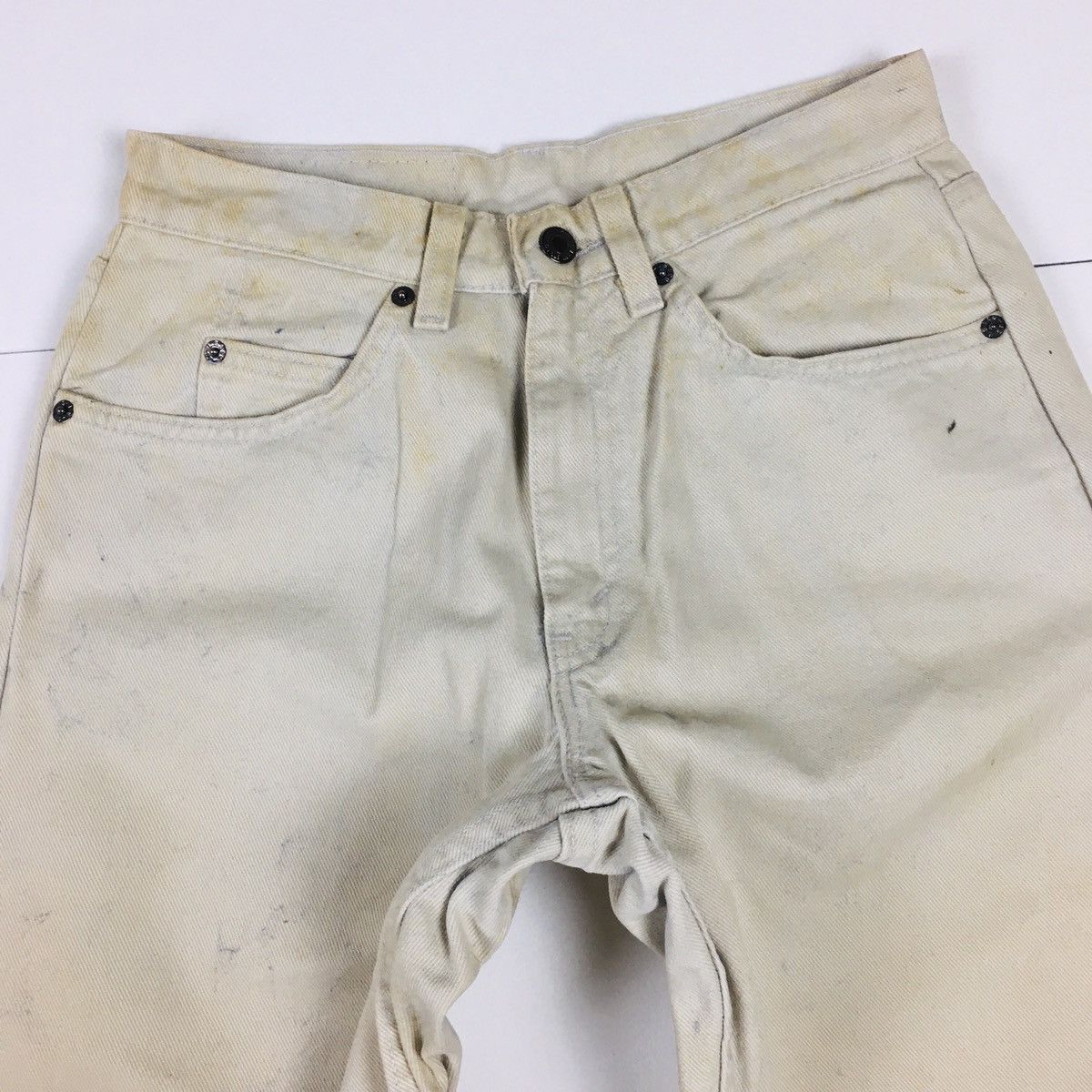 Vintage 90s Levi’s 565 Orange Tab Wide Leg Student