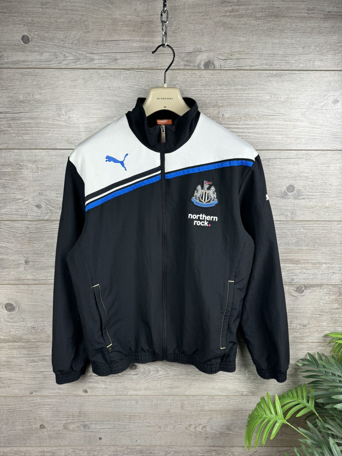 Puma Newcastle United Football Training Jacket Top 2011 2012 Puma Size US M / EU 48-50 / 2 - 2 Thumbnail