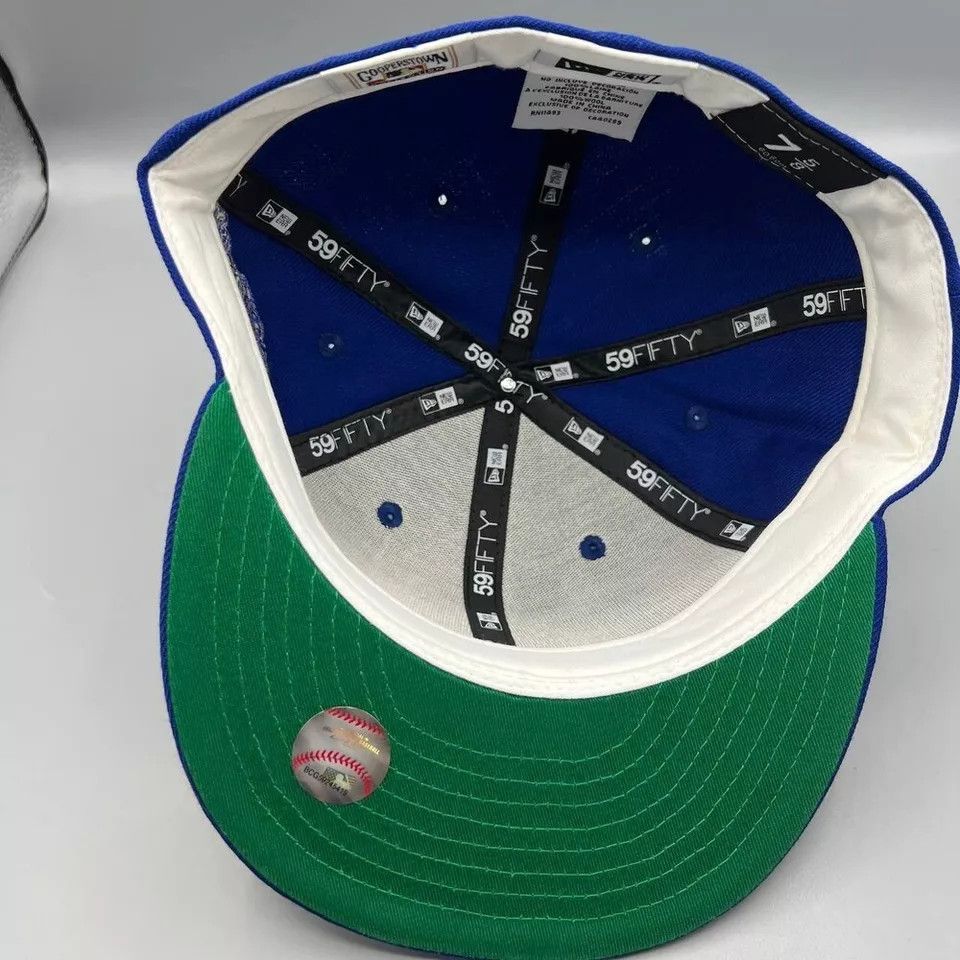 New Era Toronto Blue Jays Hat Men 7 5/8 59Fifty New Era Fitted Cap Size ONE SIZE - 4 Thumbnail