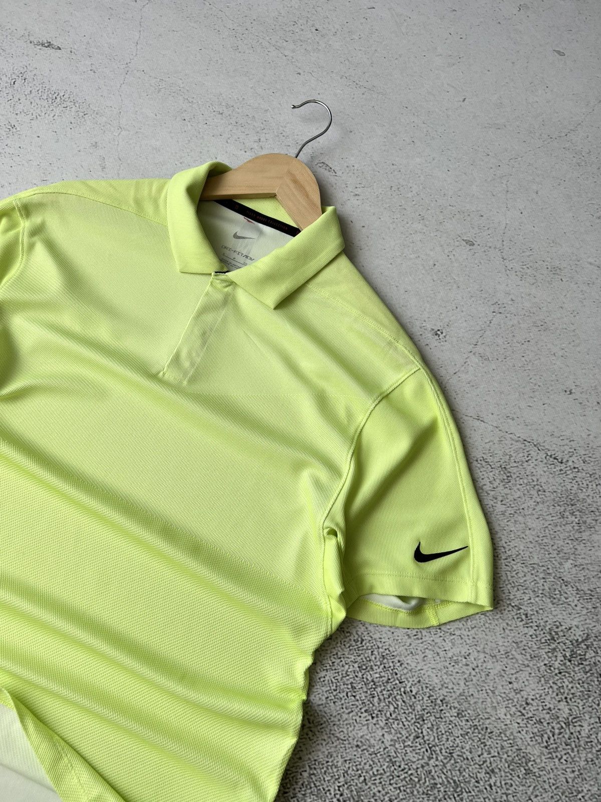 Nike Nike Tiger Woods Dri-Fit ADV Polo Shirt Lime Green Size S Size US S / EU 44-46 / 1 - 3 Thumbnail