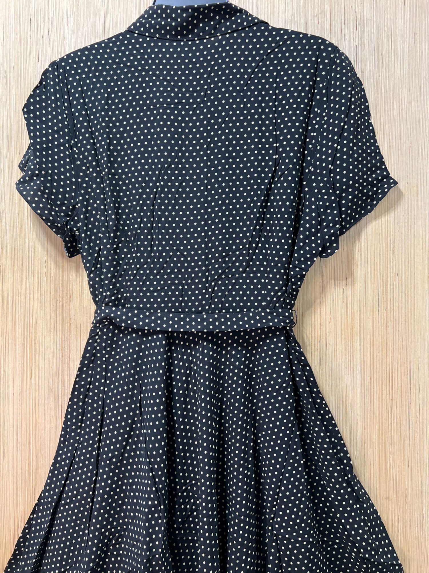 Chaps Chaps- Women's Casual Bohemian Midi Dress V-Neck With Wavy S Size L / US 10 / IT 46 - 20 Thumbnail