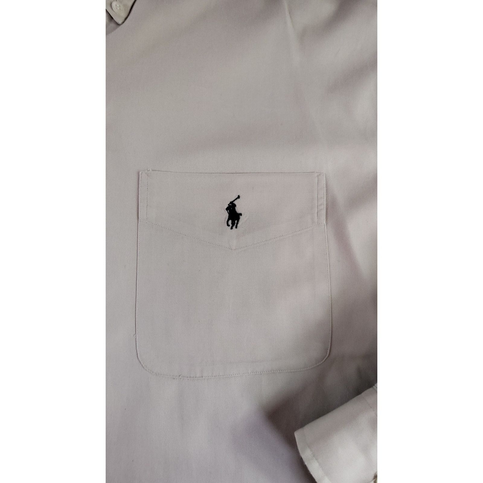 Ralph Lauren Ralph Lauren VTG Shirt Men L Button Down Khaki Big Shirt USA Size US L / EU 52-54 / 3 - 10 Thumbnail