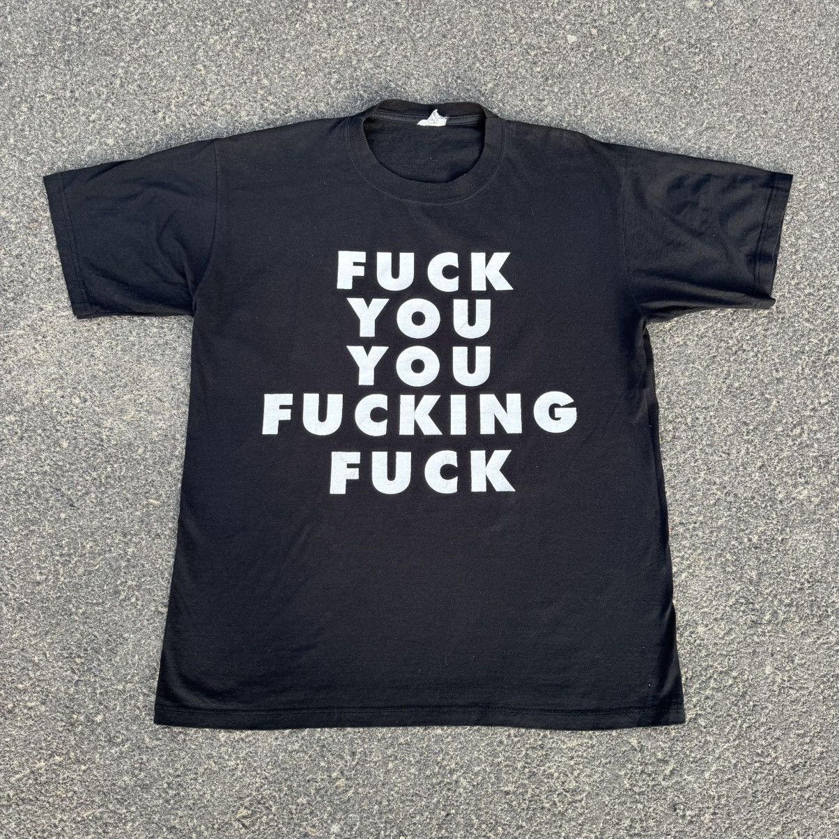 UNTORN FvCK YOU YOU FvCKING FvCK Tシャツ 00s FUCK YOU YOU FUCKIN' FUCK T-shirt | What'z up