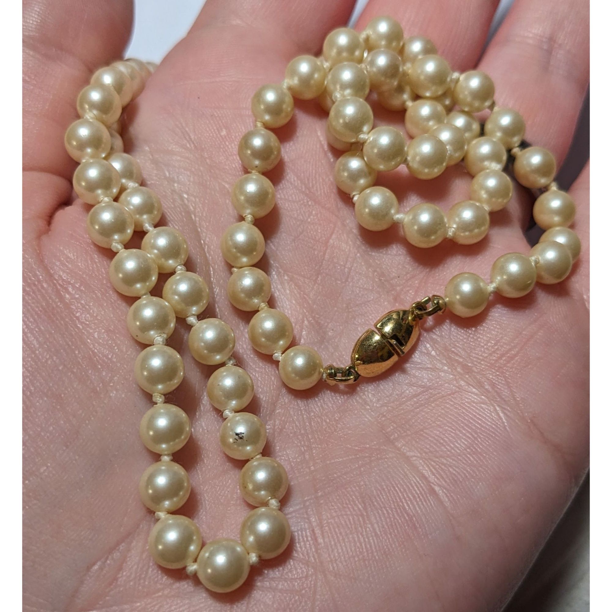 Monet Vintage Glam Monet Beaded Faux Pearl Necklace Size ONE SIZE - 9 Thumbnail