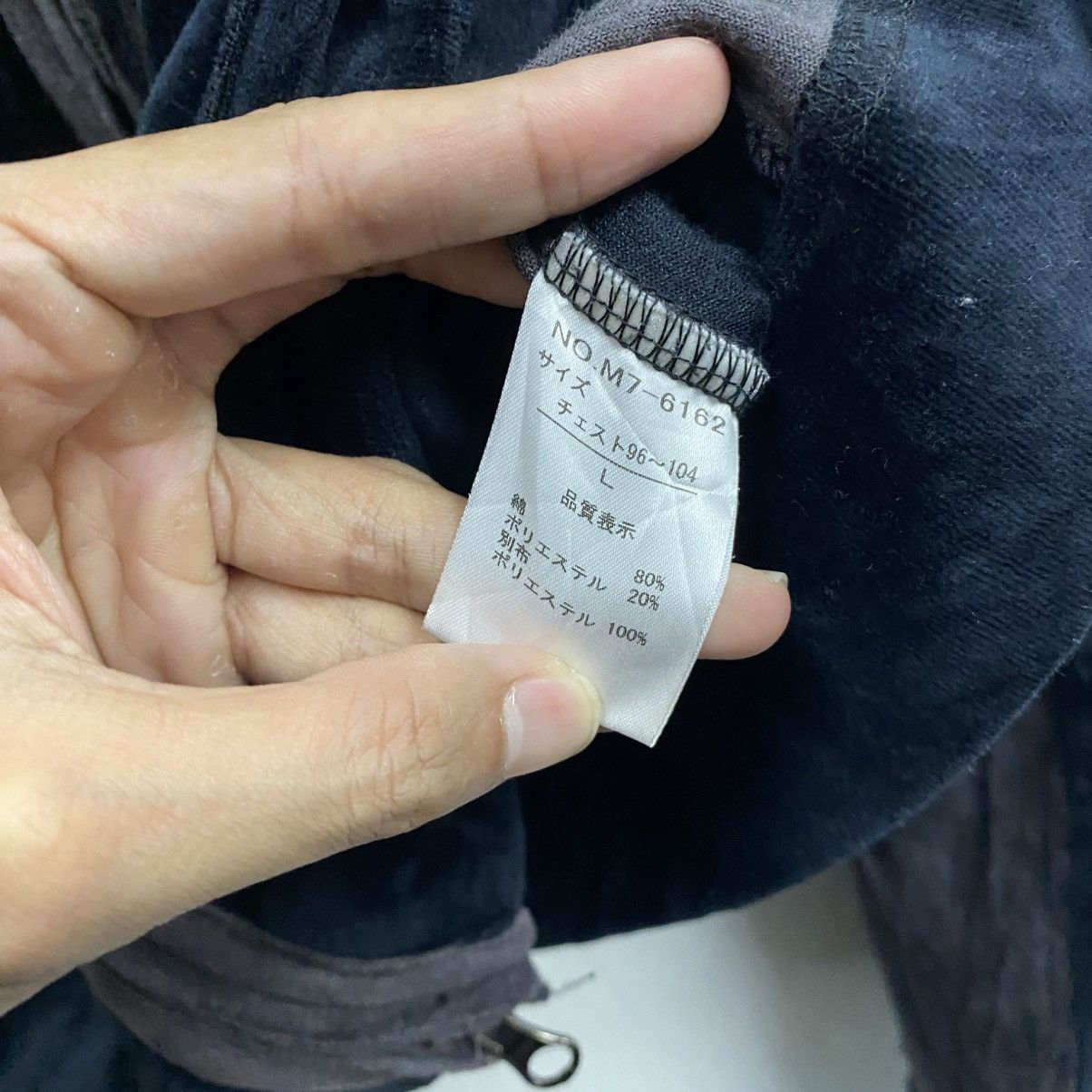 Marithe + Francois Girbaud Marithé + François Girbaud Velour Track Jacket Zipper Hoodie Size US M / EU 48-50 / 2 - 13 Thumbnail