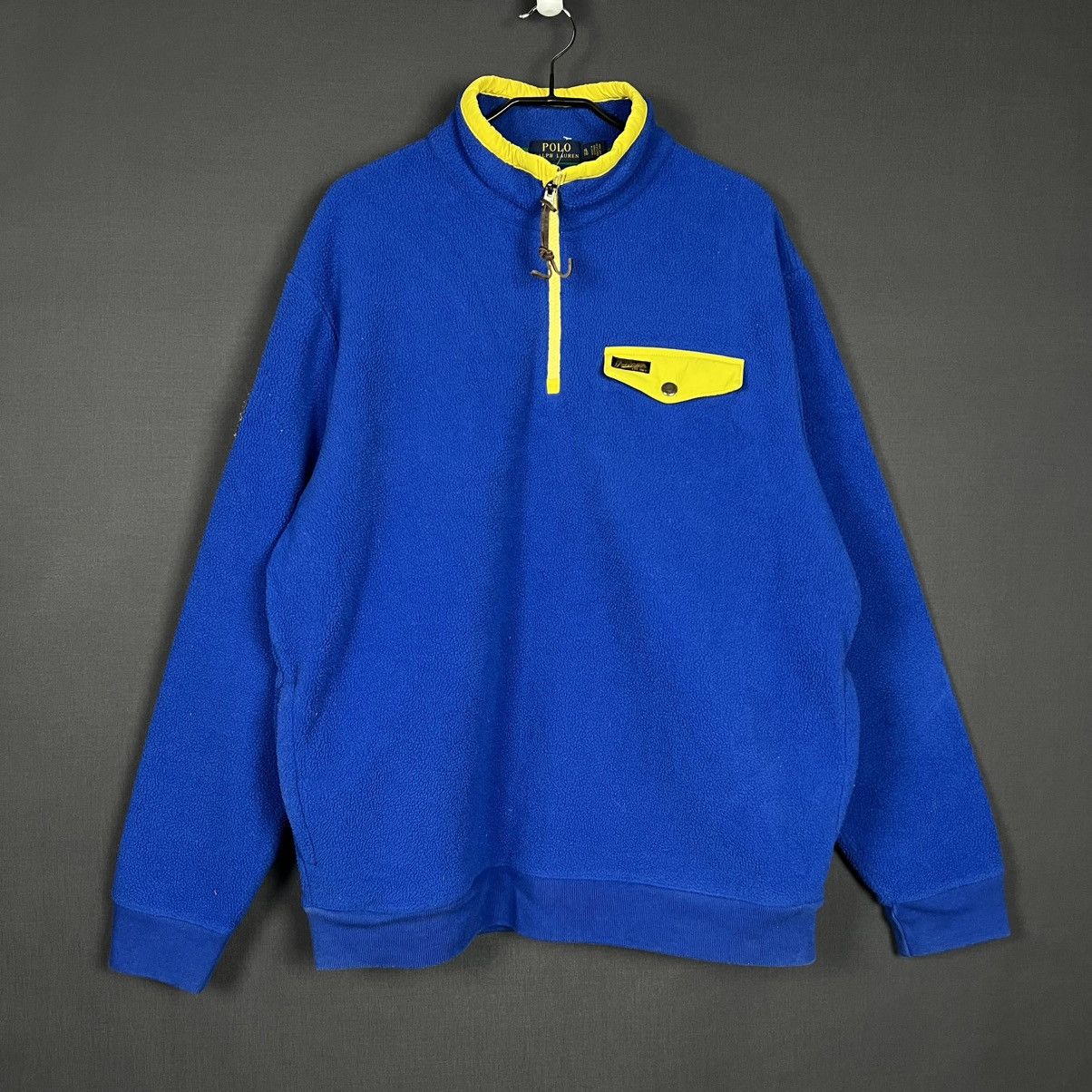 Polo Ralph Lauren × Vintage Polo Ralph Lauren fleece Zip Respect Wildlife Sportsman Size US XL / EU 56 / 4 - 1 Thumbnail