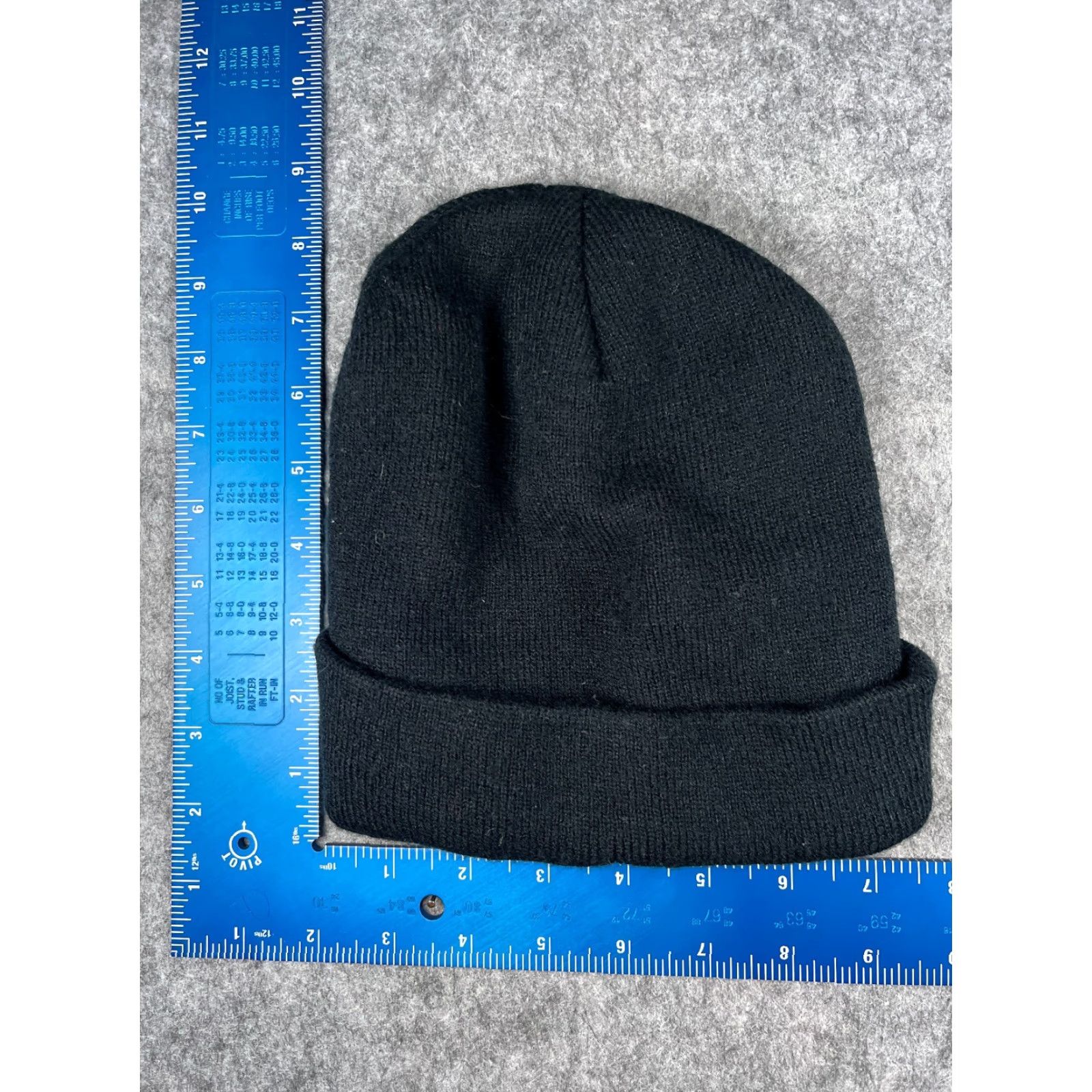 Vintage Unbranded Beanie Adult One Size Black Knit 100% Acrylic Embroidered Planet Saturn Toque Knit Hat Mens Size ONE SIZE - 4 Thumbnail
