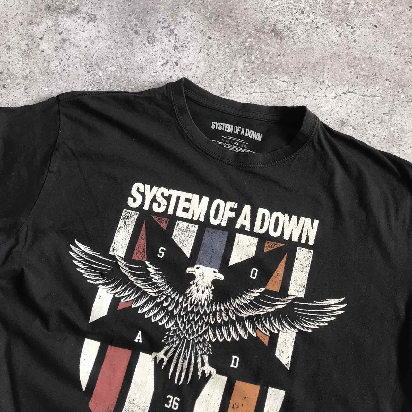VTG System of a down 2016 tee Gildan rock t-shirt Sz M