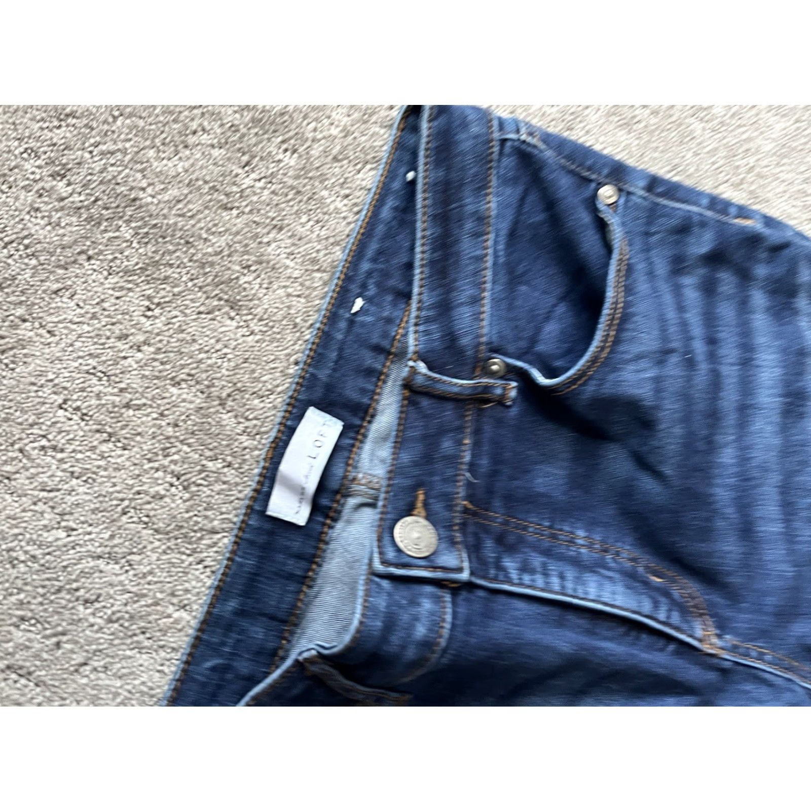 Loft LOFT Jeans Womens 30/10 Blue Curvy Skinny Corduroy Stretch Pockets Size 30" / US 8 / IT 44 - 5 Thumbnail
