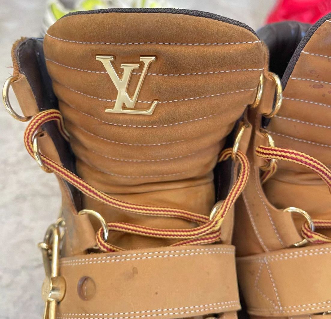 Louis Vuitton Louis Vuitton Creeper Leather Martin Boots Size US 8.5 / IT 38.5 - 6 Thumbnail