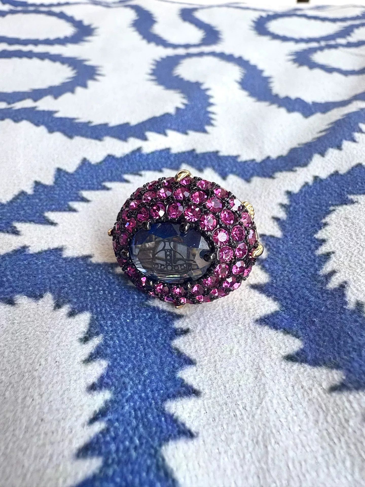 Vivienne Westwood vivienne westwood purple gemstone ring Size ONE SIZE - 1 Thumbnail