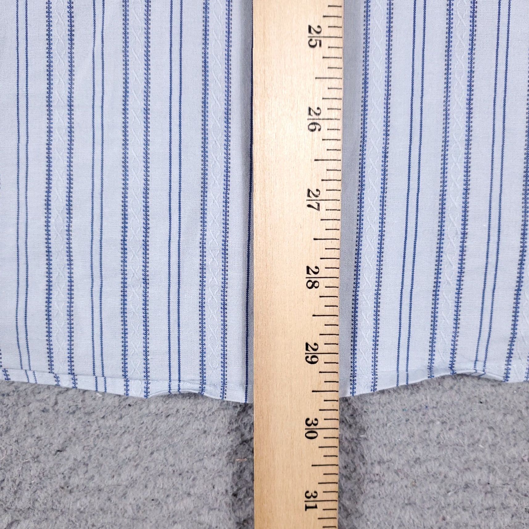 Ben Sherman VINTAGE Ben Sherman Shirt Mens Large Blue Striped Button-Up Long Sleeve (Note: Original is not vintage; remove "VINTAGE") Size US L / EU 52-54 / 3 - 5 Thumbnail