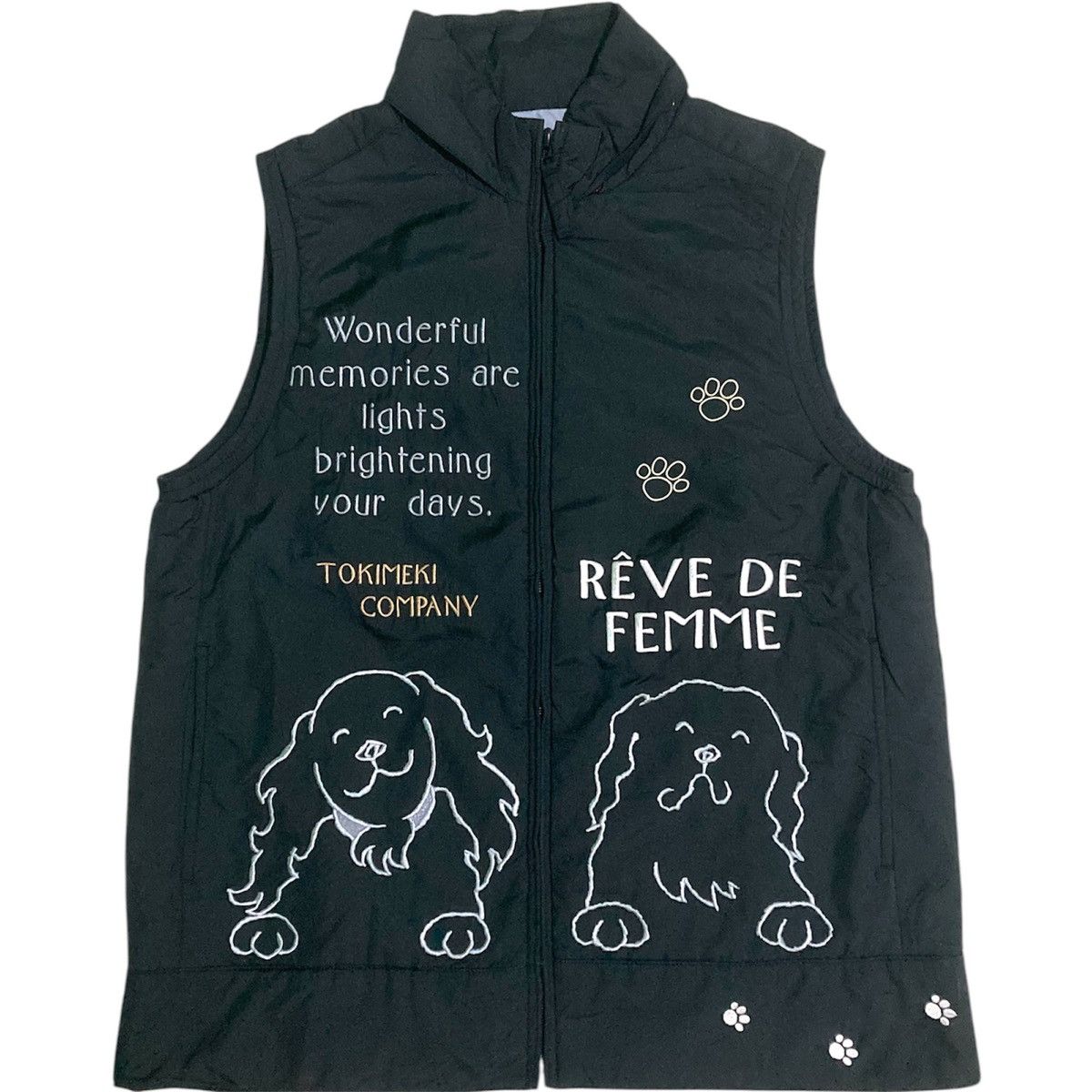 Reve De Femme Big Logo Thermolite Vest