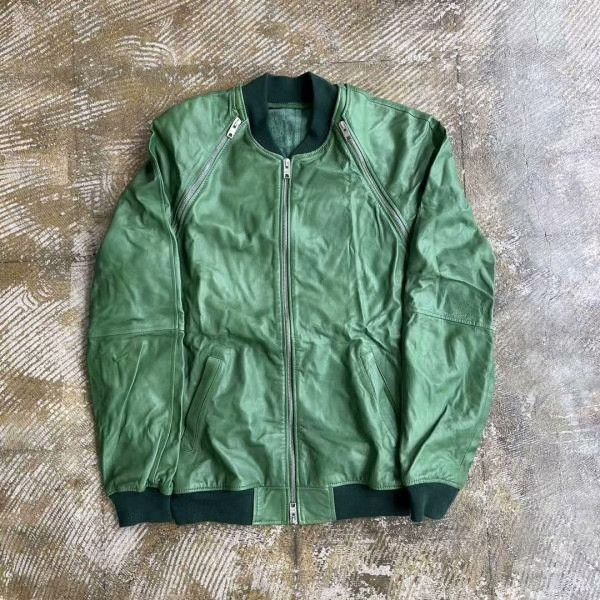 DFour dfour Sheepskin Leather Jacket Italy Size US M / EU 48-50 / 2 - 1 Thumbnail