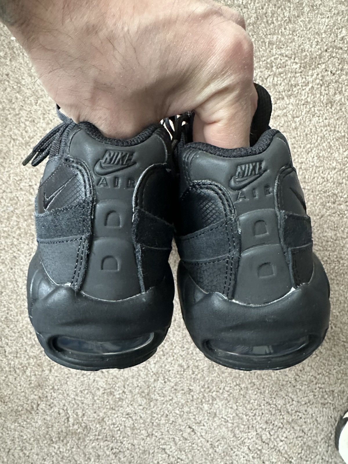 Nike Nike airmax 95 black Size US 7.5 / EU 40-41 - 5 Thumbnail