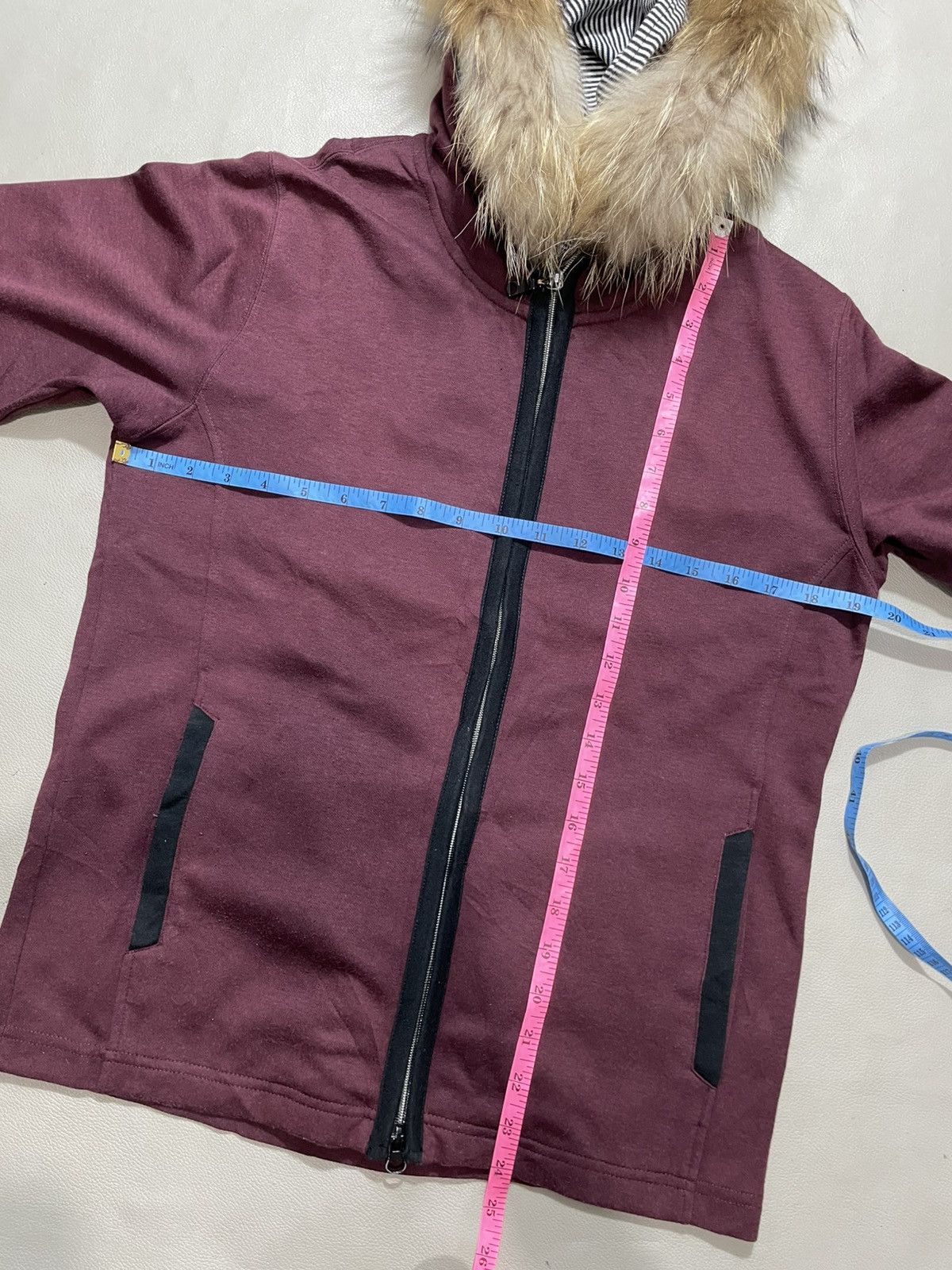 If Six Was Nine Male&co Zip Fur Hoodie Double layer gothic style Size US M / EU 48-50 / 2 - 7 Thumbnail