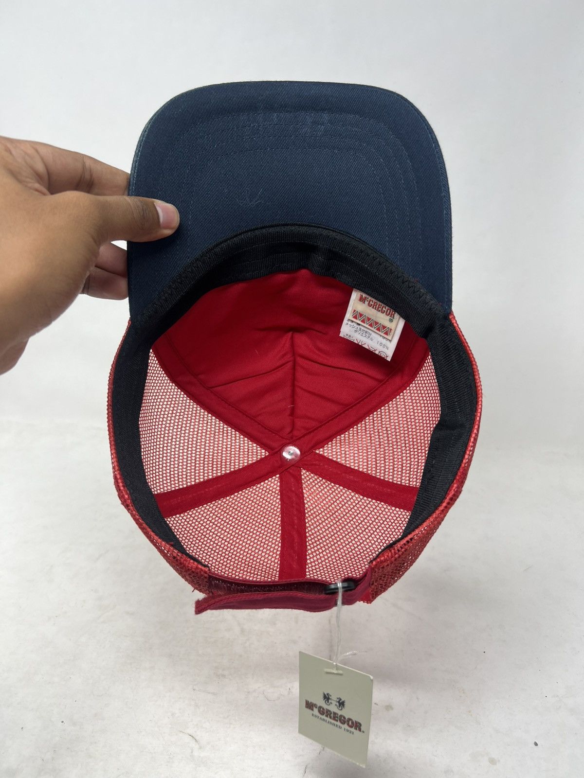 McGregor McGregor Deadstock Trucker Hat Cap Size ONE SIZE - 7 Thumbnail