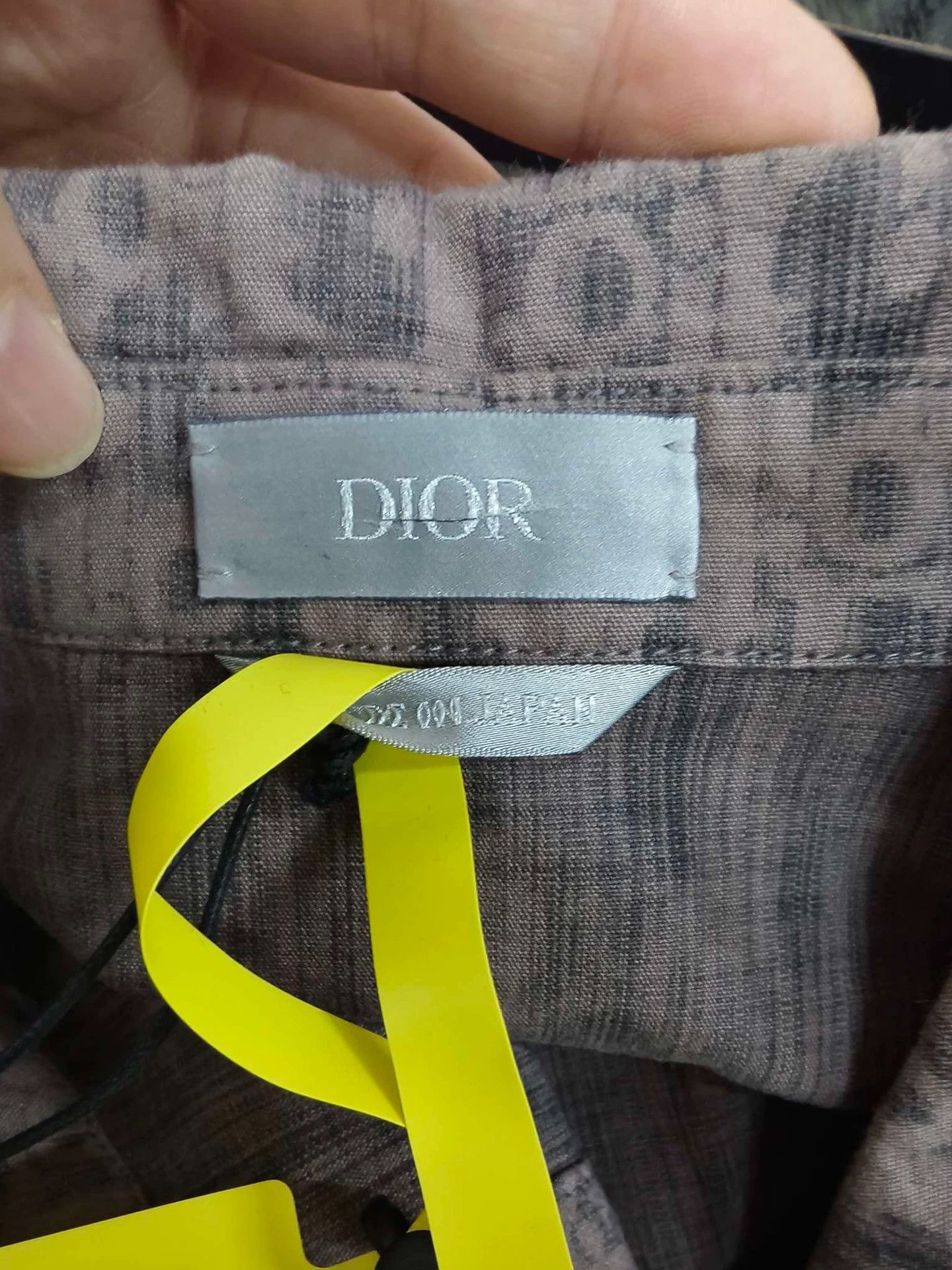 Dior dior brown patterned button-up shirt size 44 Size US S / EU 44-46 / 1 - 4 Thumbnail