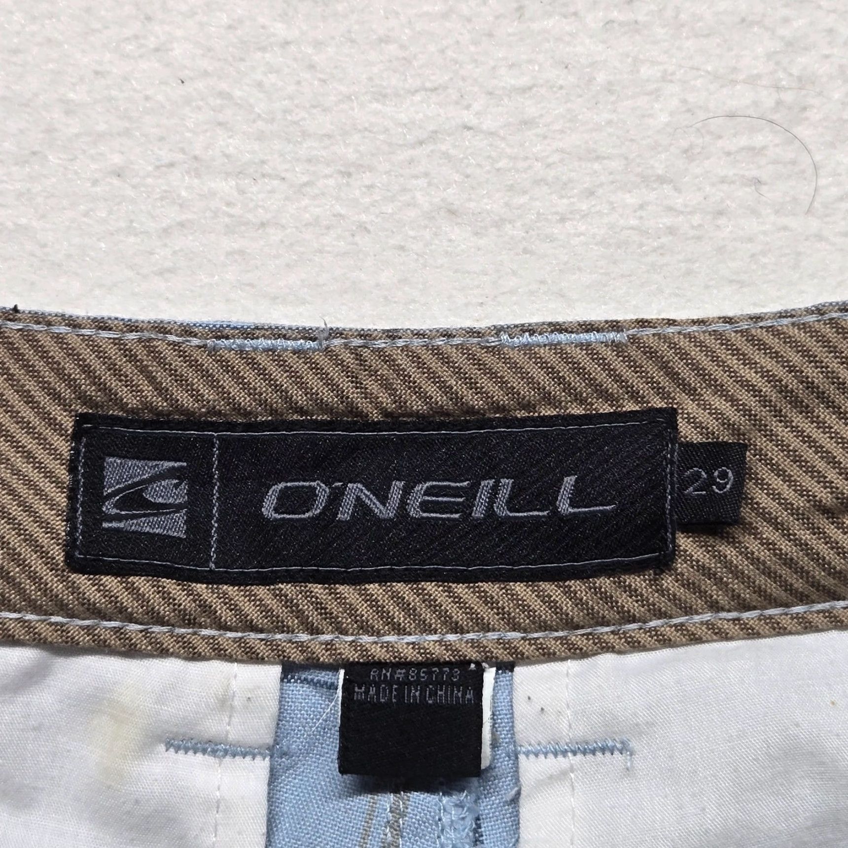 O'Neill O'Neill Blue Plaid Patterned Shorts Casual Beach Adult Men's 29 Blue Plaid Shorts Summer Beach Mens 29 California? Size US 29 - 2 Thumbnail