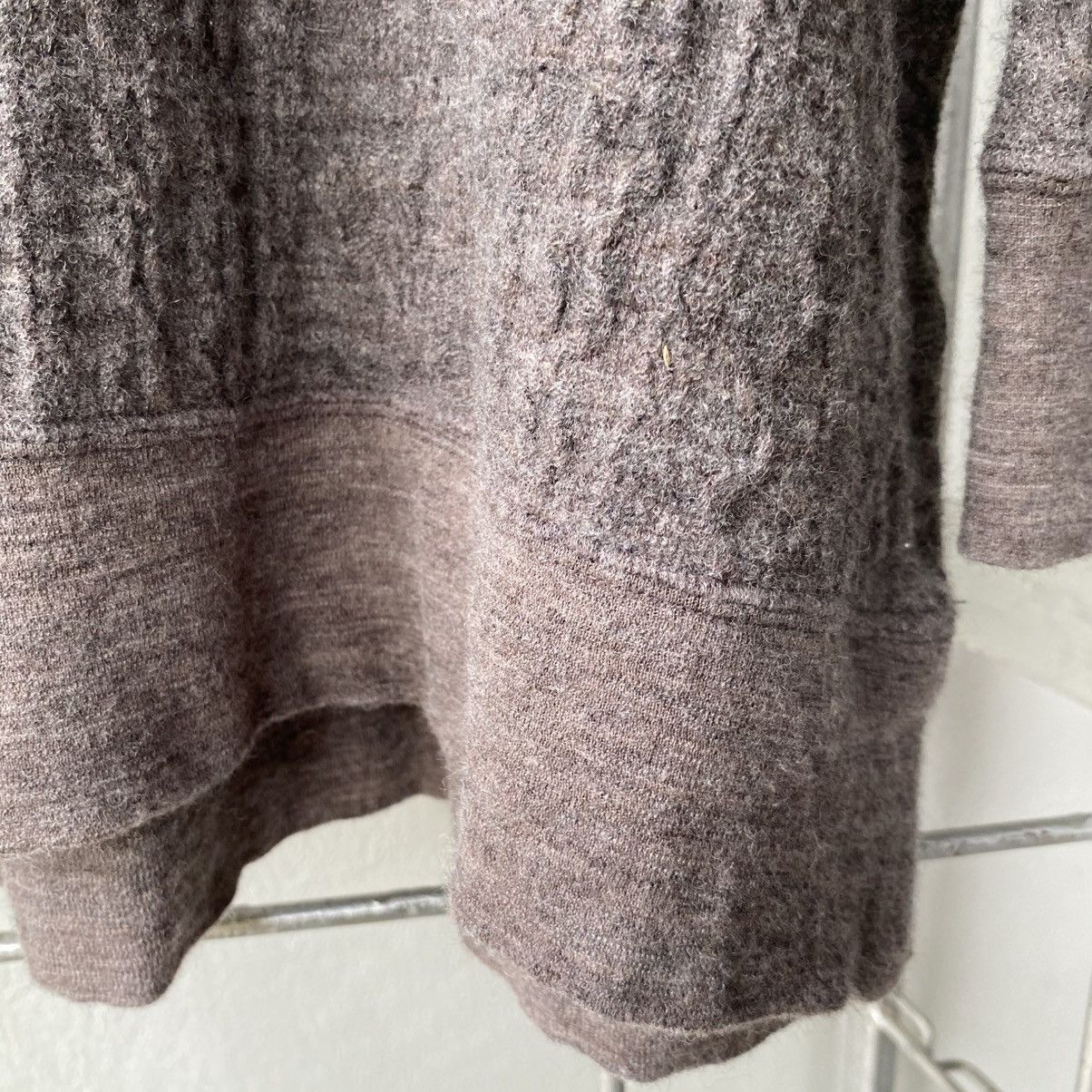 Zucca ZUCCA Brown Textured Knit Pullover Sweater Size M / US 6-8 / IT 42-44 - 8 Thumbnail