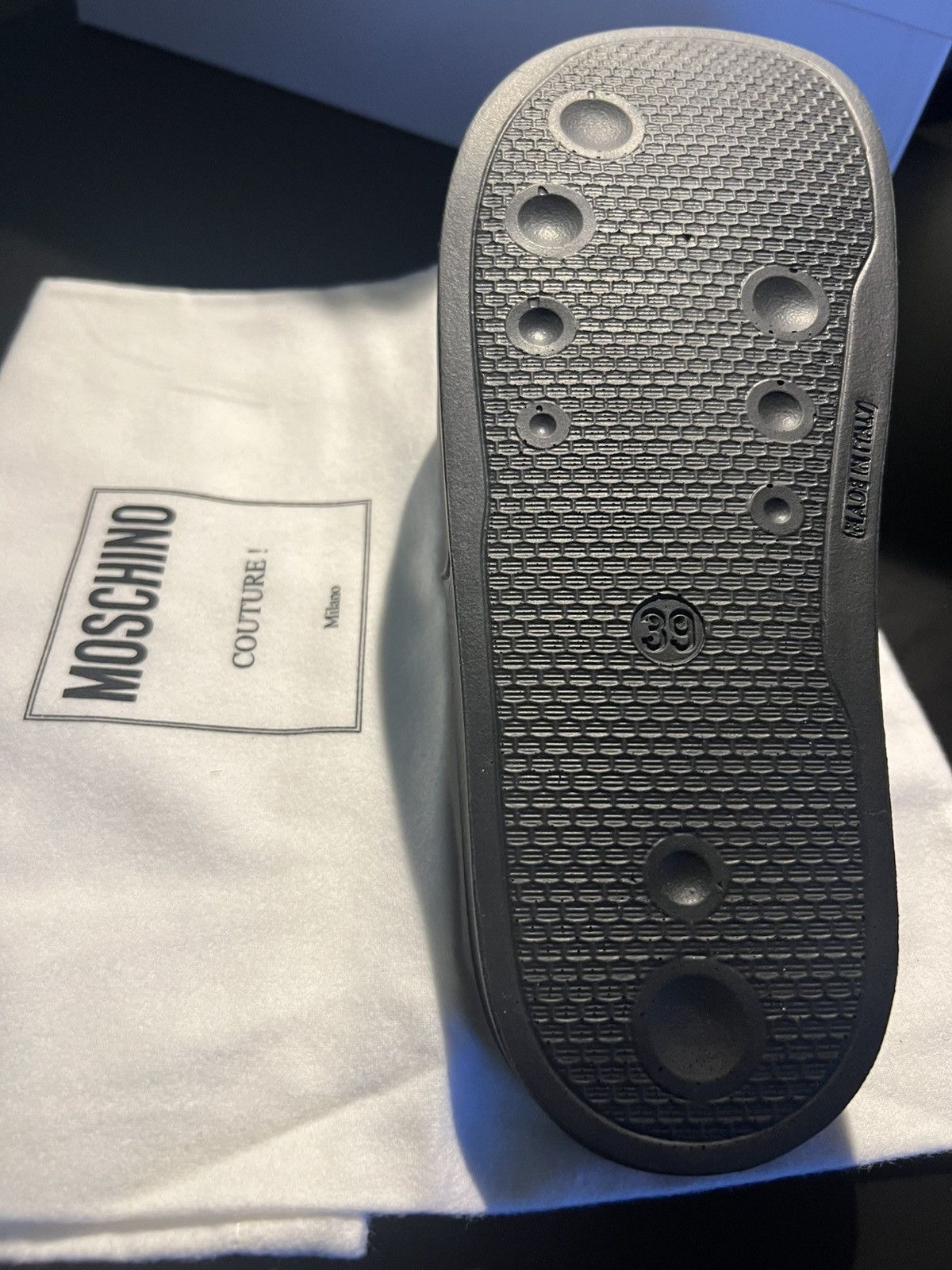 Moschino Moschino Teddy Bear Slides Size US 7 / EU 40 - 6 Thumbnail