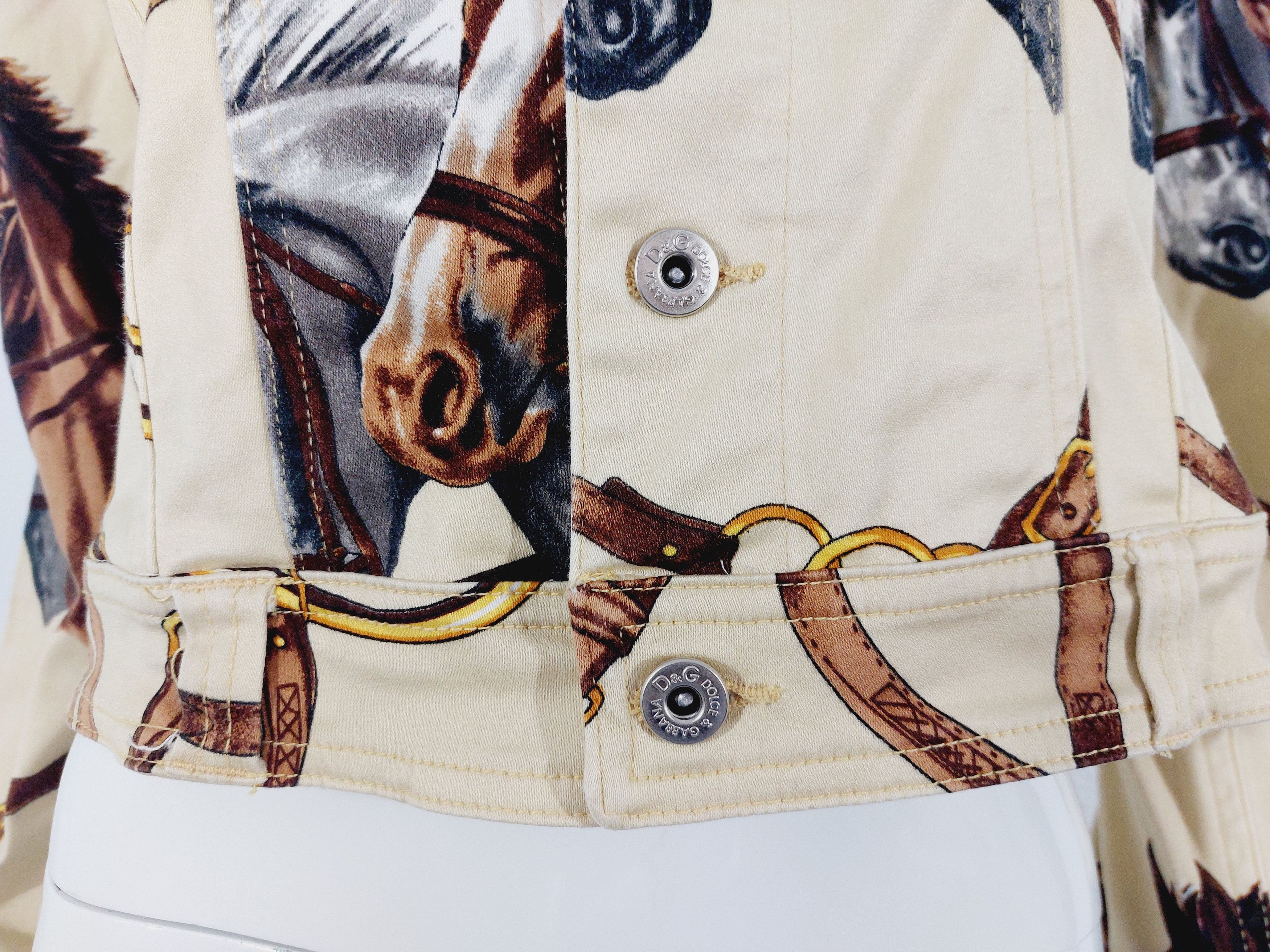 Dolce & Gabbana Dolce and Gabbana D&G Equestrian Western Horse Jacket Size S / US 4 / IT 40 - 7 Thumbnail