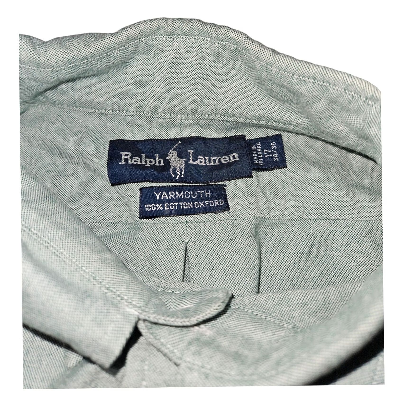 Ralph Lauren VINTAGE Ralph Lauren Yarmouth Button-Down Men's 34/35 Long Sleeve Mint Preppy Shirt Size US S / EU 44-46 / 1 - 2 Thumbnail