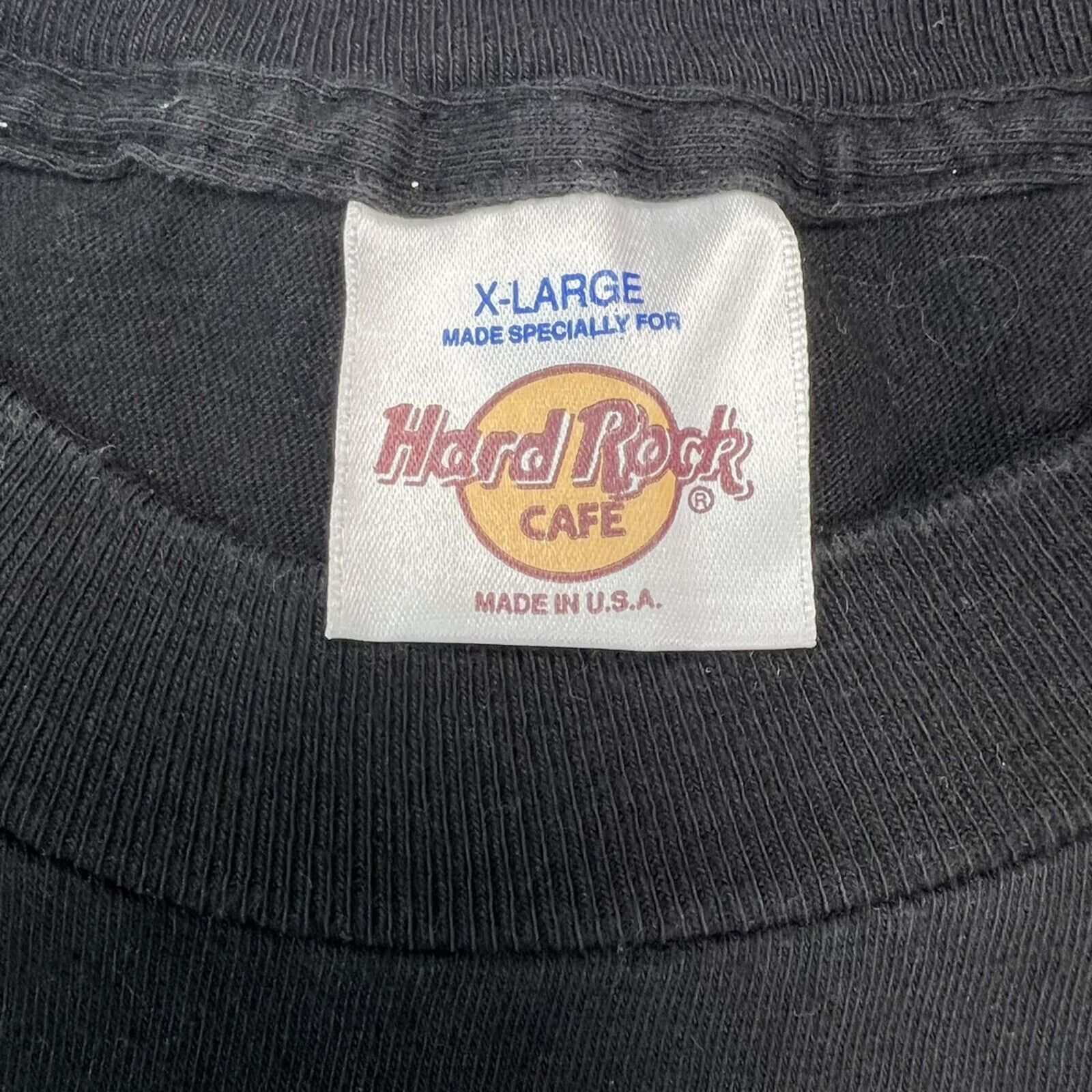 Hard Rock Cafe Vintage 90s Hard Rock Cafe T Shirt Faded Orlando Graphic Tee Size US XL / EU 56 / 4 - 5 Thumbnail