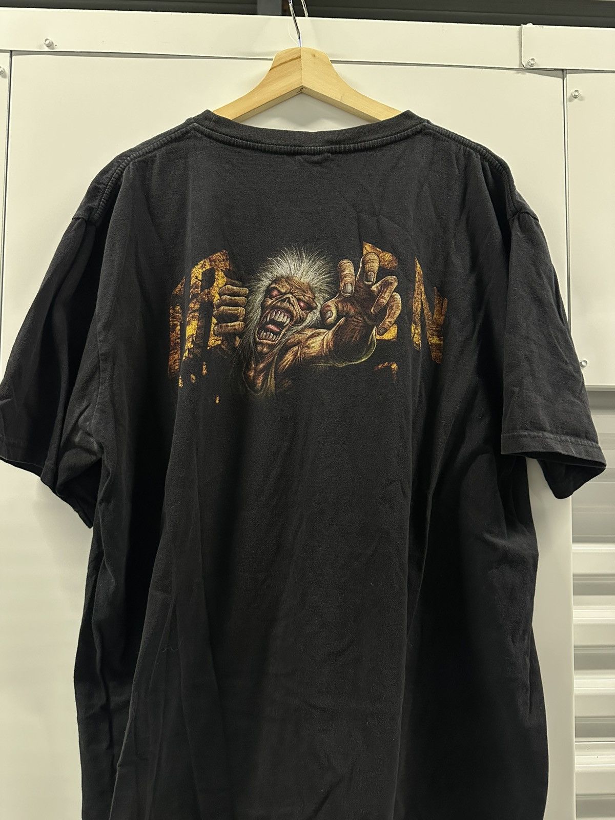 Band Tees × Iron Maiden Iron Maiden Rare Vintage Tee shirt Size US XXL / EU 58 / 5 - 3 Thumbnail