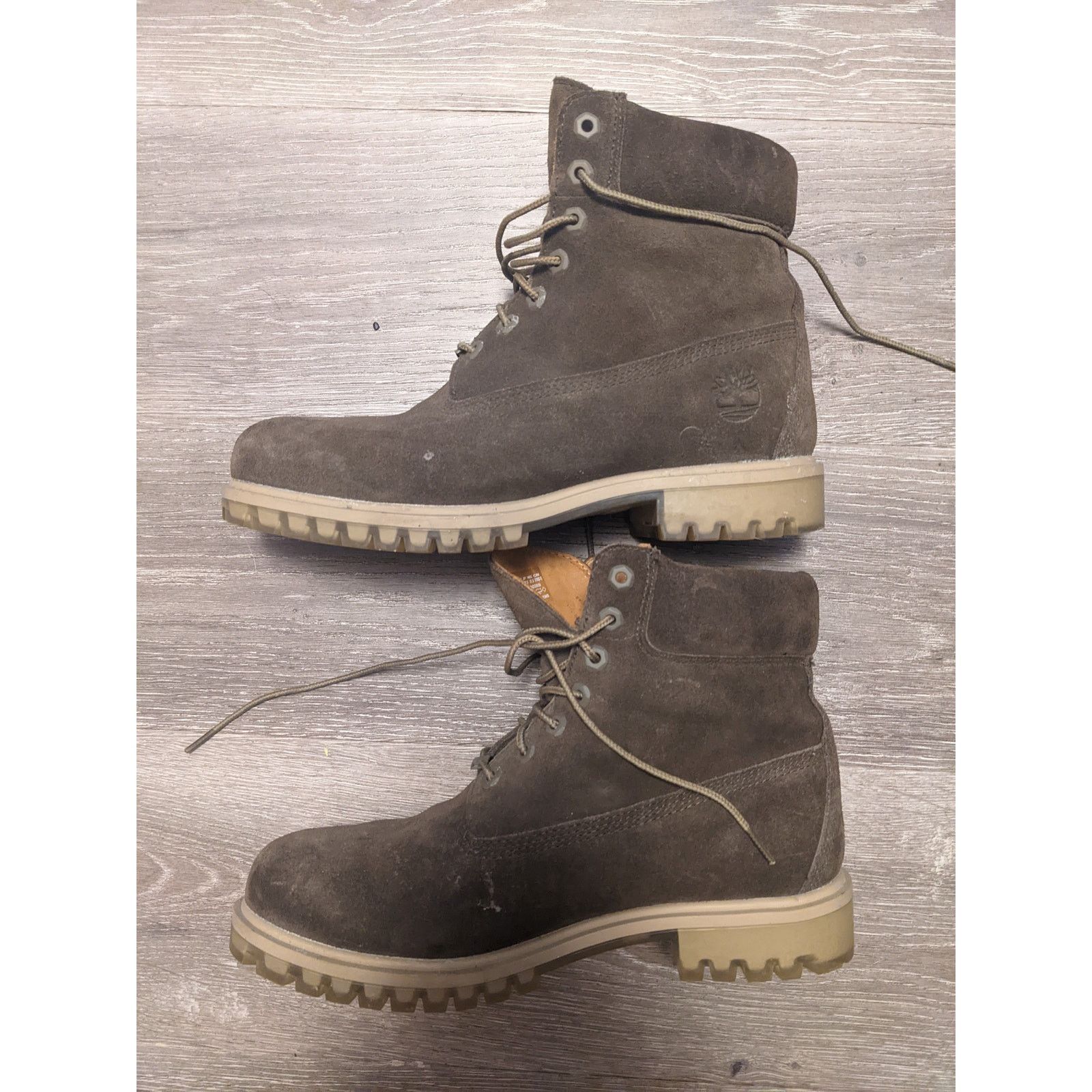Timberland Green Deluxe Timberlands Sz 9.5 Size US 9.5 / EU 42-43 - 2 Thumbnail