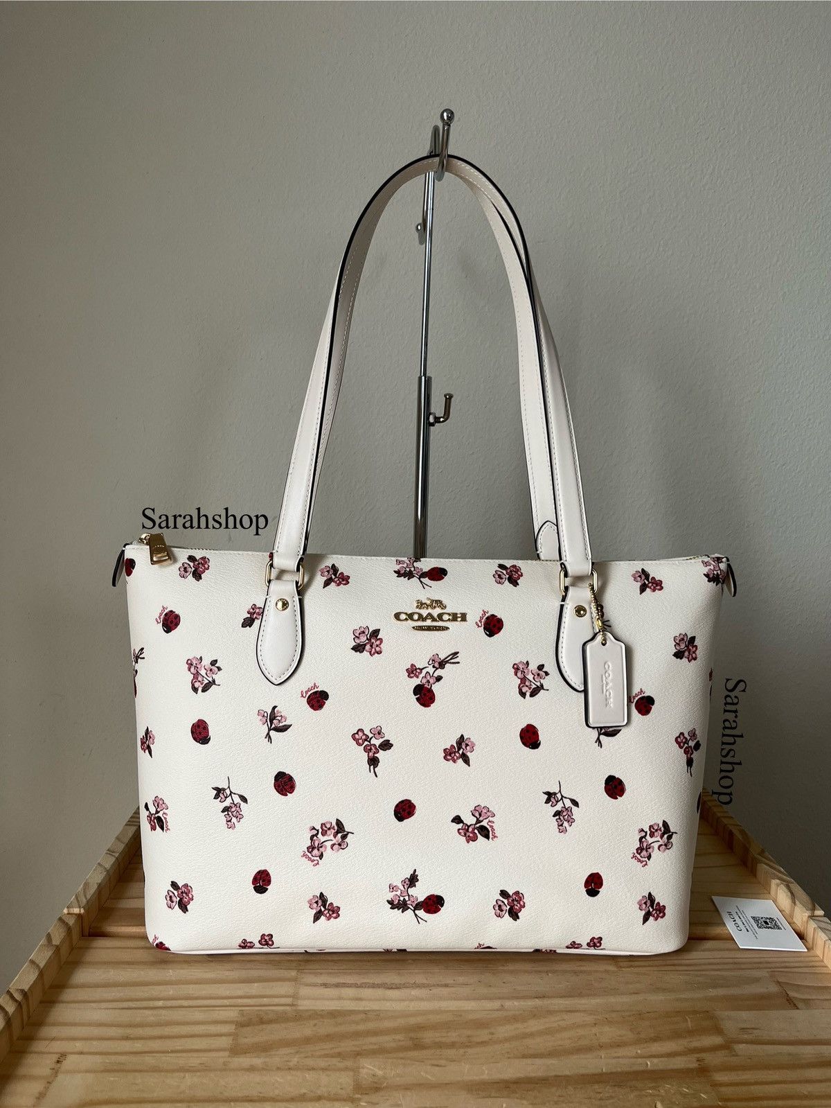 Coach floral fashion purse