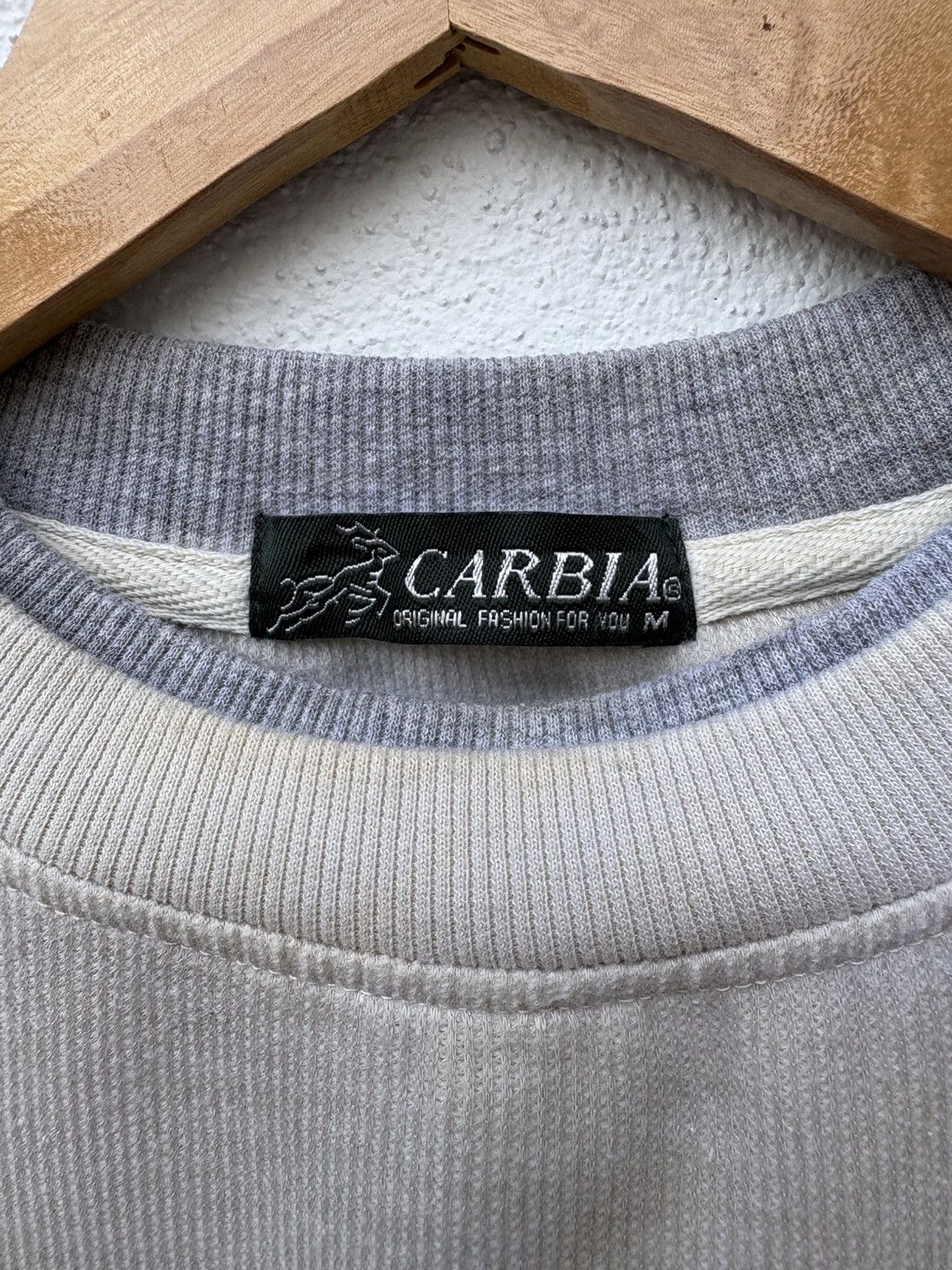 Japanese Brand Vintage 90s Sports Embroidered Carbia Big Logo Sweatshirt Size US M / EU 48-50 / 2 - 6 Thumbnail