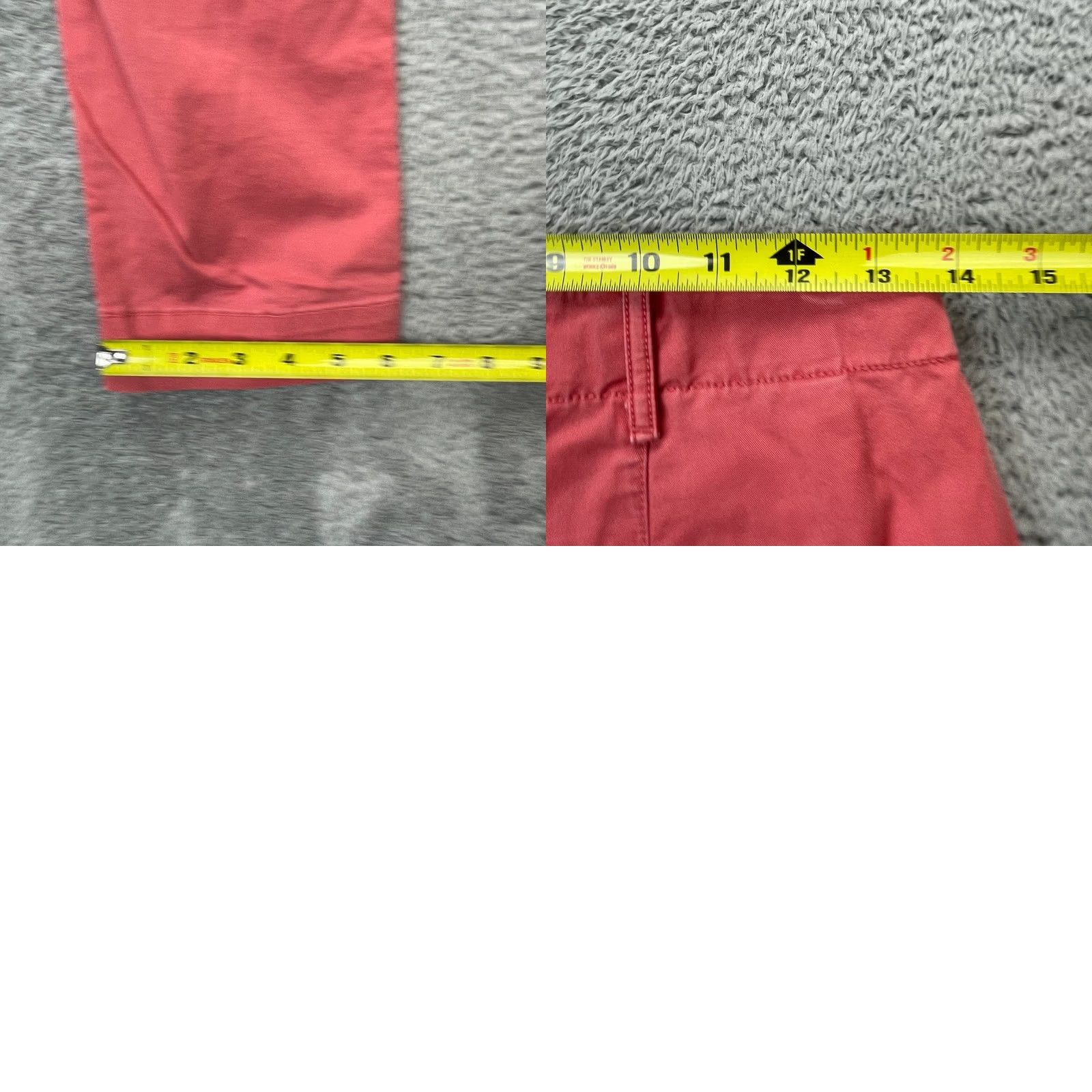Gap VINTAGE Gap Pants Womens 2 Pink Khaki Straight Leg Cotton Stretch Workwear Casual Size 26" / US 2 / IT 38 - 8 Thumbnail