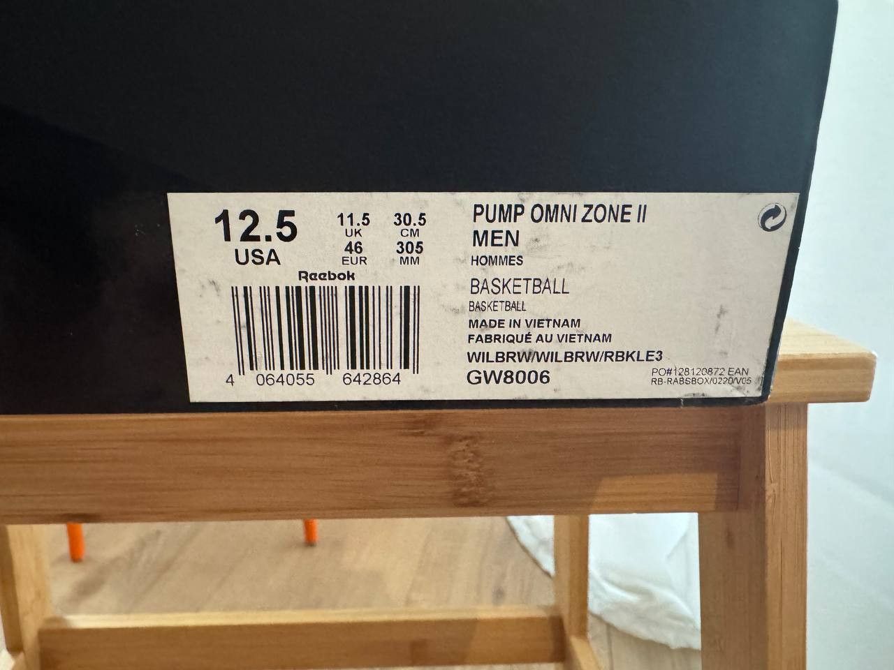 Juun.J × Reebok Reebok Pump Omni Zone x Juun J size 12.5 Size US 12.5 / EU 45-46 - 11 Thumbnail