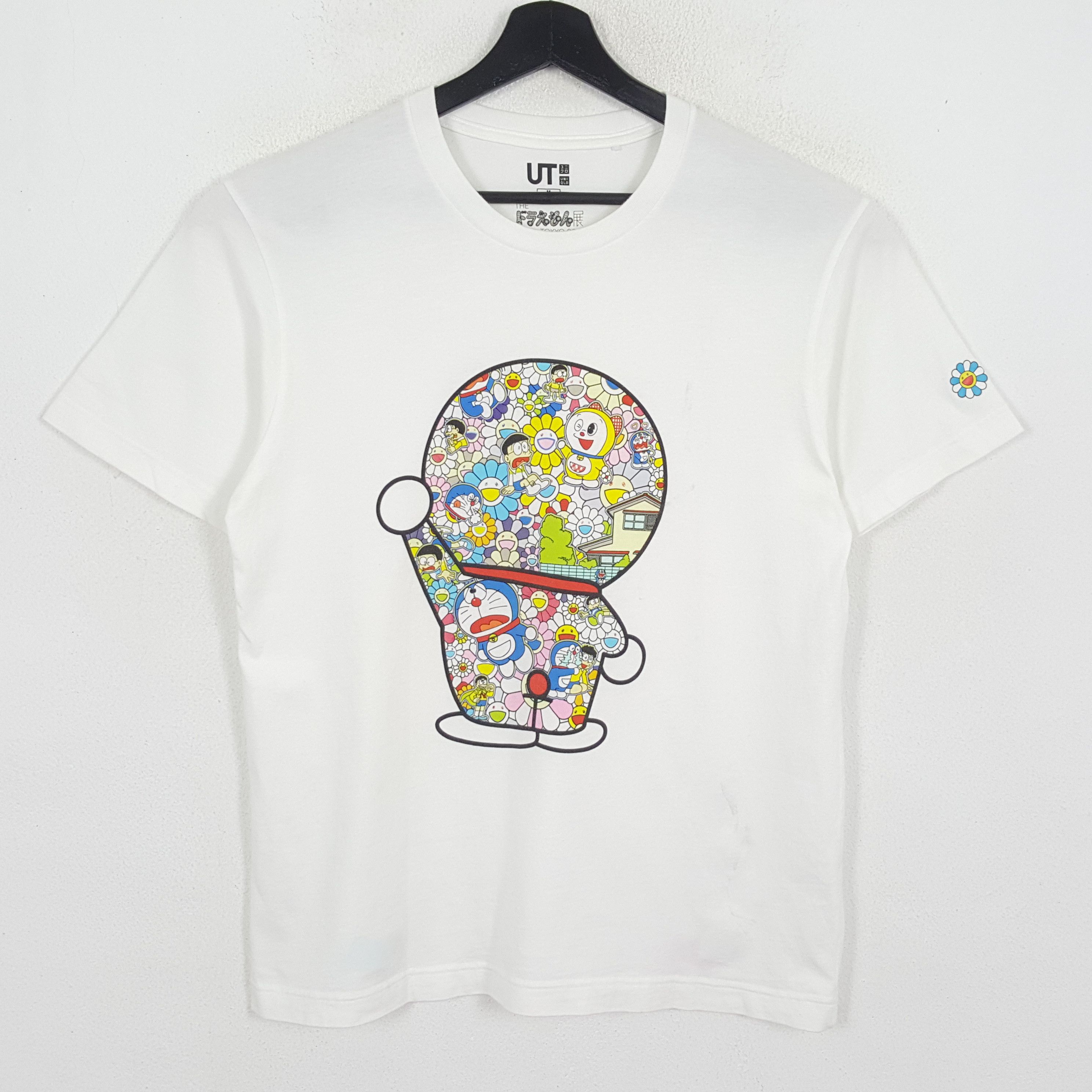 UNIQLO X Murakami X Doraemon Japanese Cartoon Tshirt