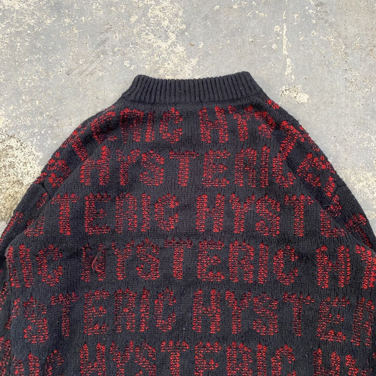 Hysteric Glamour hysteric glamour monogram knitwear sweatshirt Size US L / EU 52-54 / 3 - 15 Thumbnail